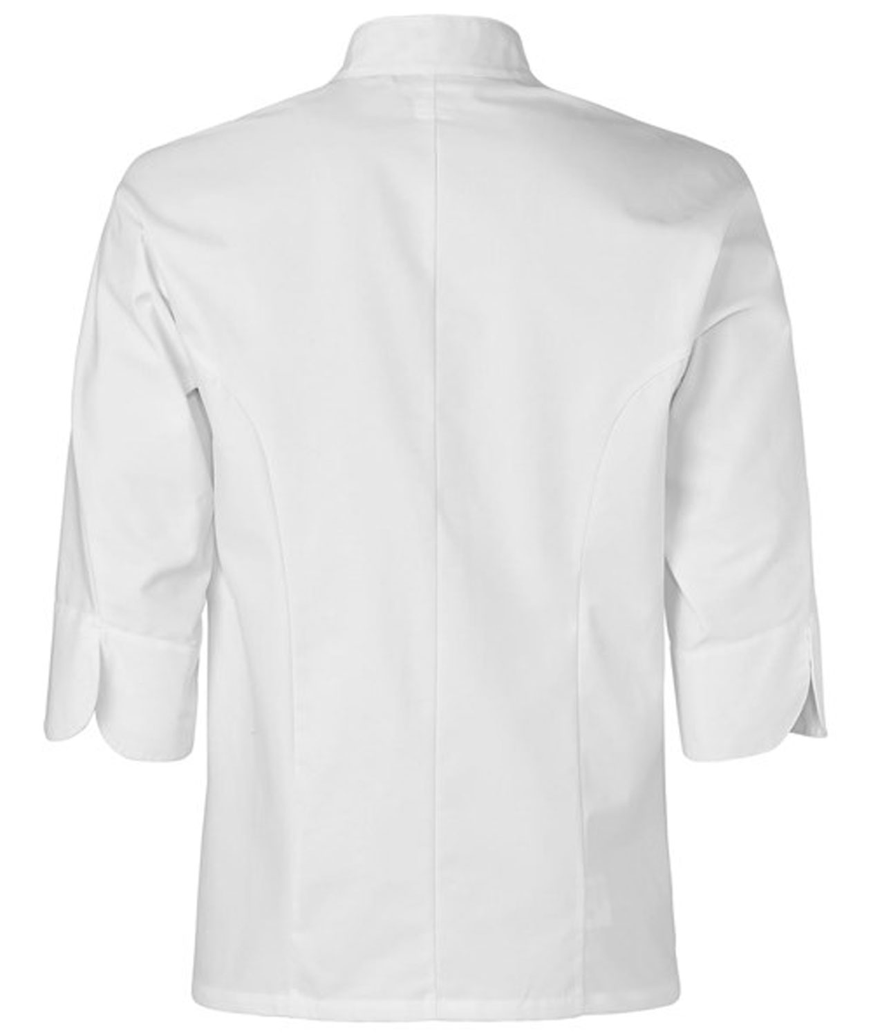 Segers 1501 3/4 &auml;rmad kockskjorta, Vit