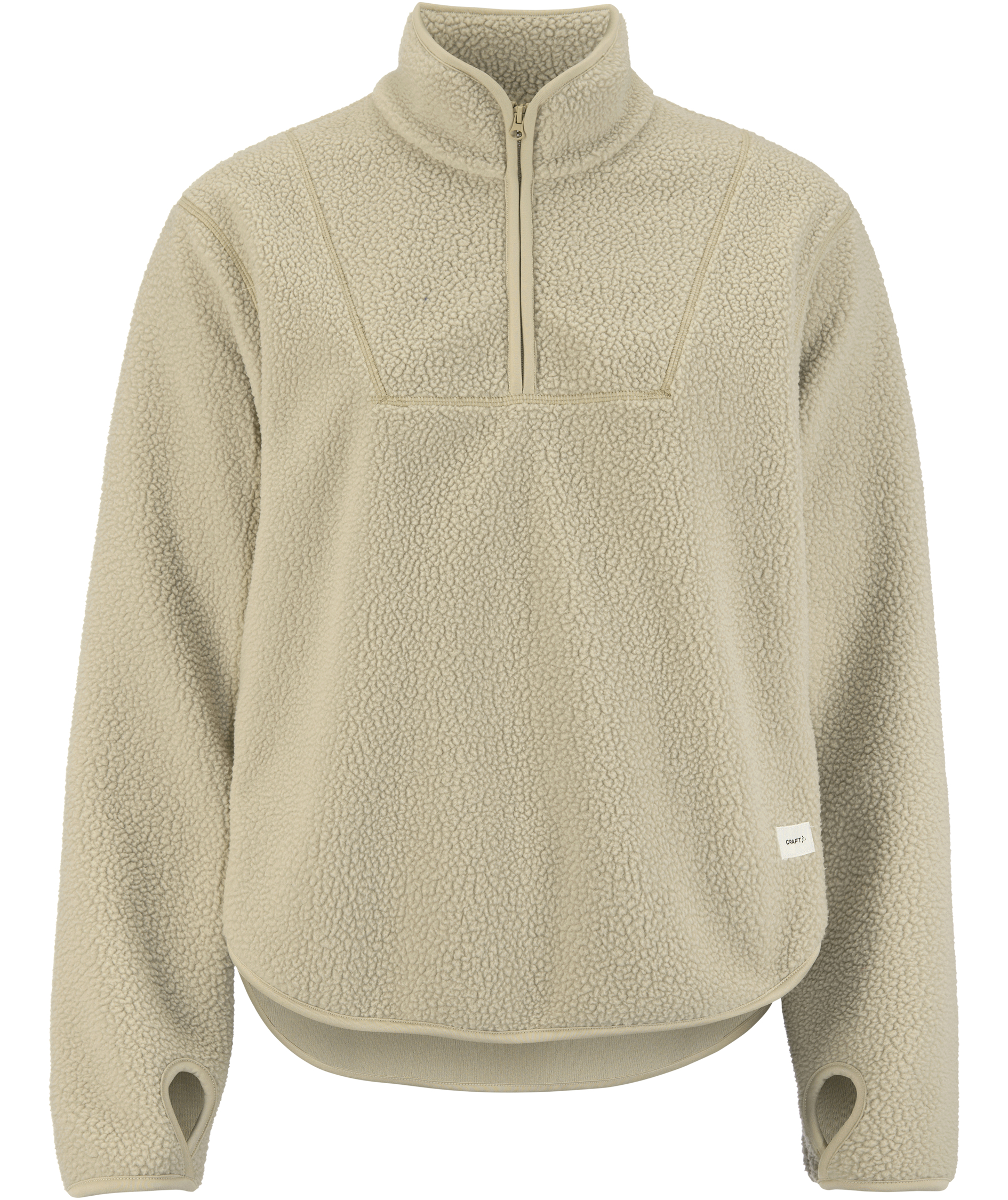Craft Join dame half zip fiberpelstr&oslash;je, Hay