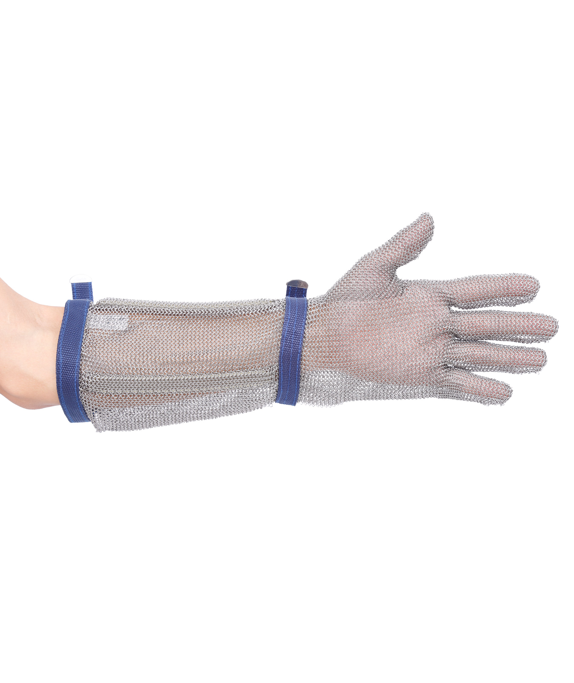 Portwest AC10 Chainmail Glove long, Silver, large image number 0