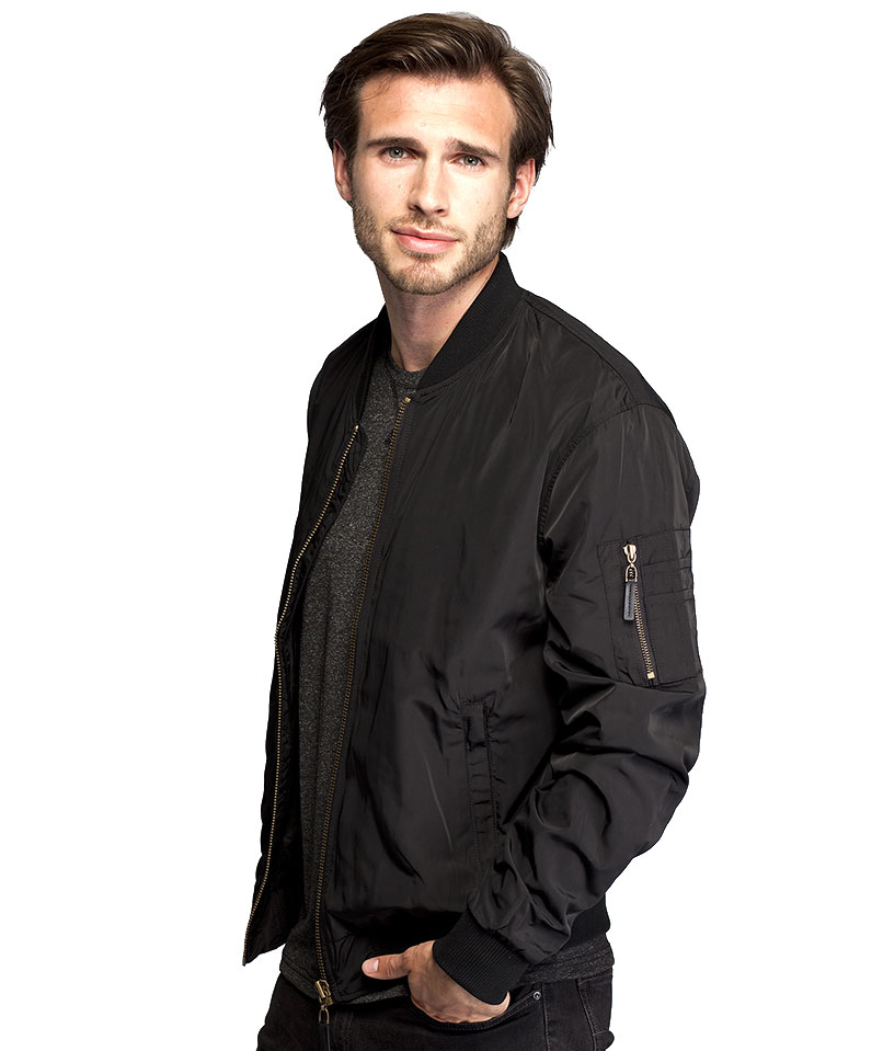 IK bomberjacka, Svart