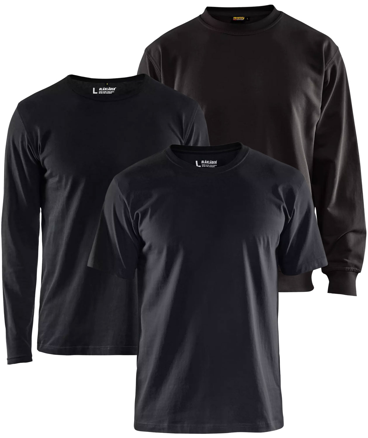 Bl&aring;kl&auml;der paket med 3 delar