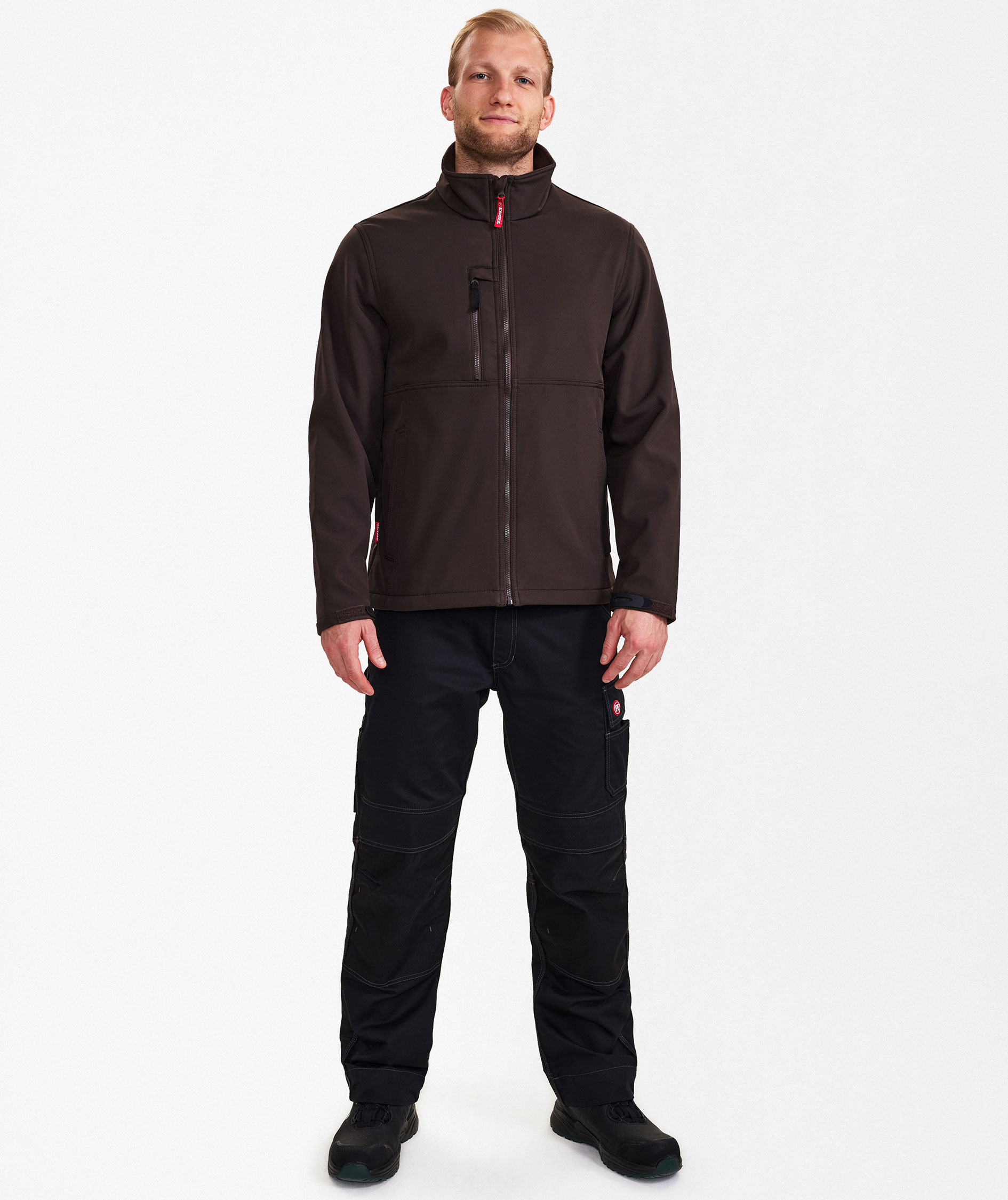 Engel Extend softshelljakke, Mokkabrun, large image number 4