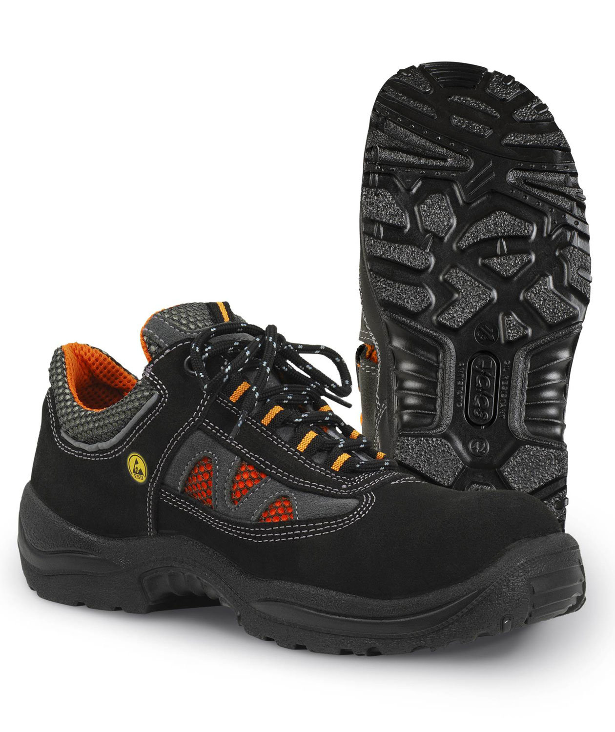 Jalas 3460A Light Sport skyddsskor S2, Svart