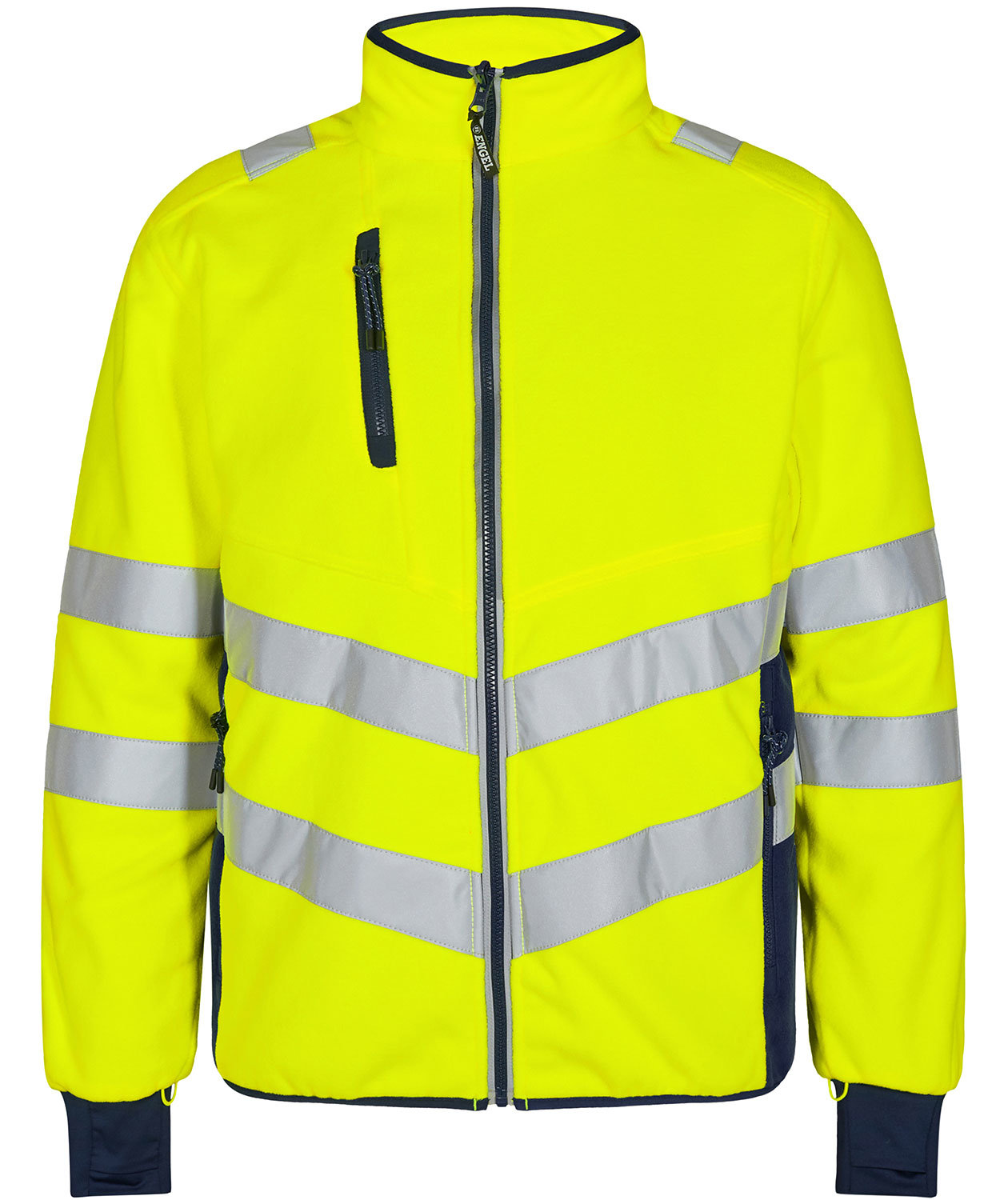 Engel Safety fleecejakke, Gul/Blue Ink, Gul/Blue Ink, swatch