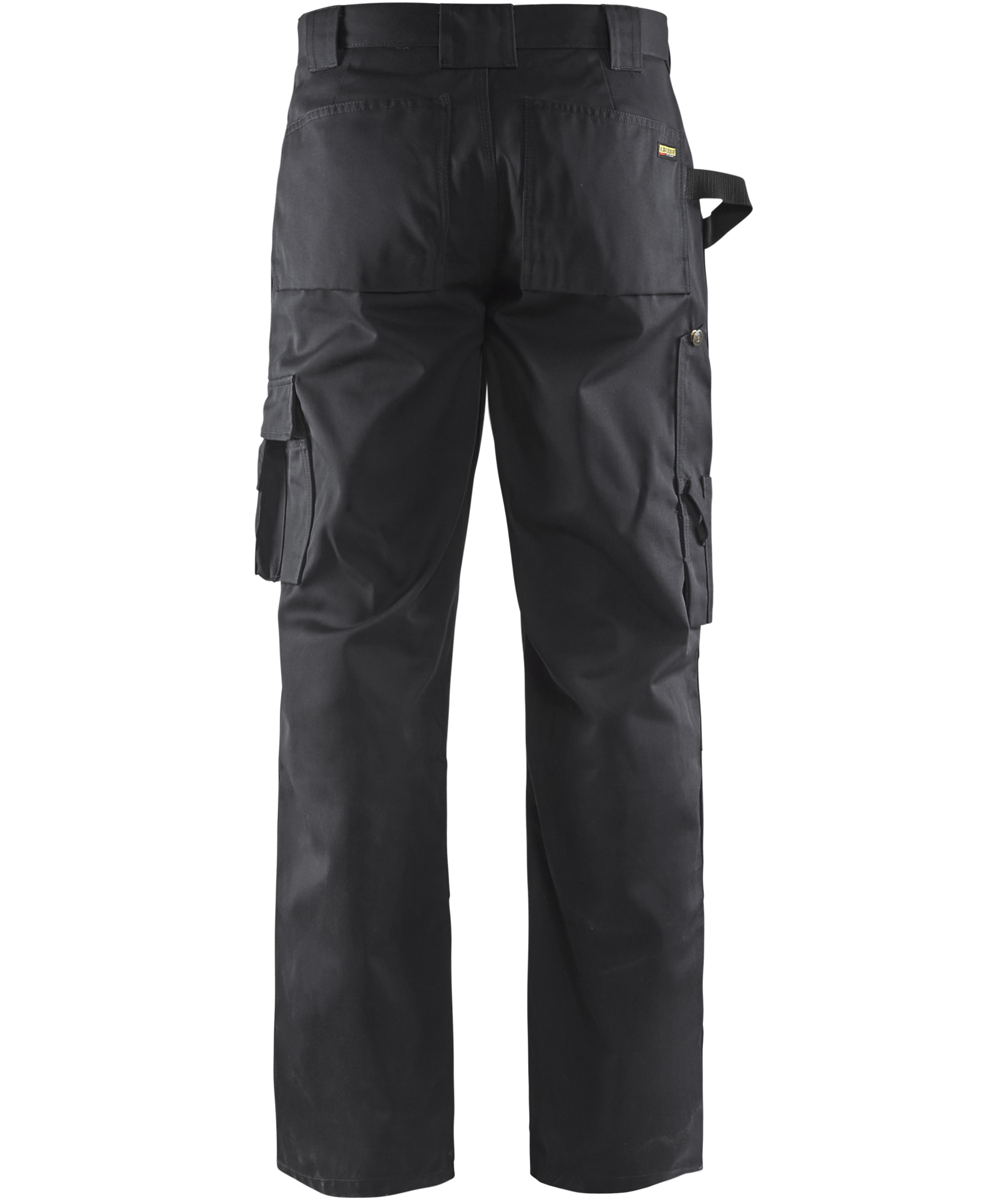Bl&aring;kl&auml;der arbetsbyxa, Svart, Svart, large image number 2