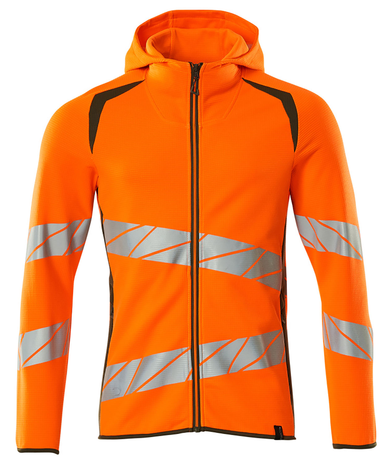 Mascot Accelerate Safe hettegenser, Hi-vis Oransje/Mosgr&oslash;nn, Hi-vis Oransje/Mosgr&oslash;nn, swatch