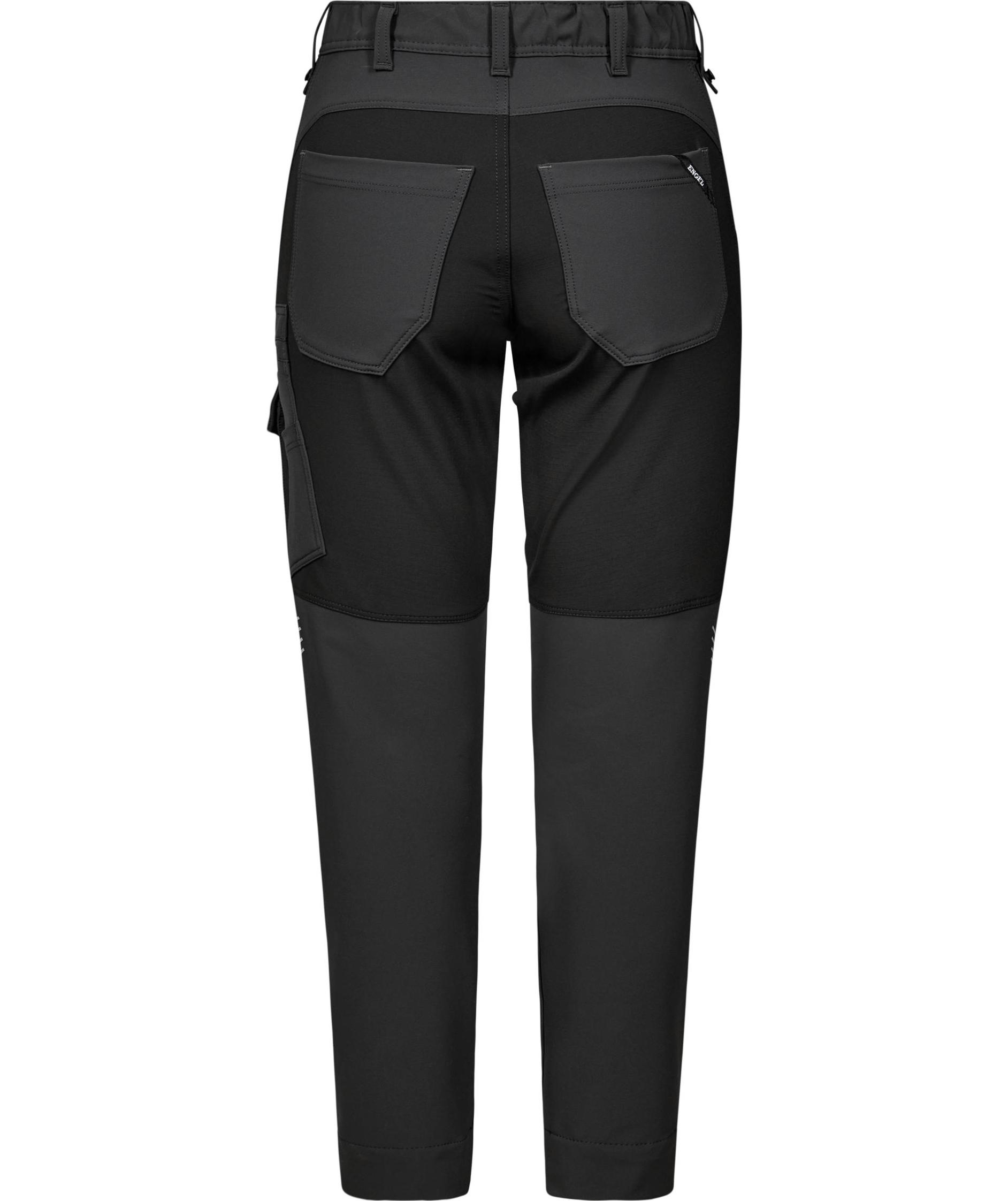 Engel Entire women's service trousers full stretch, Anthracite Grey/Black, large image number 3