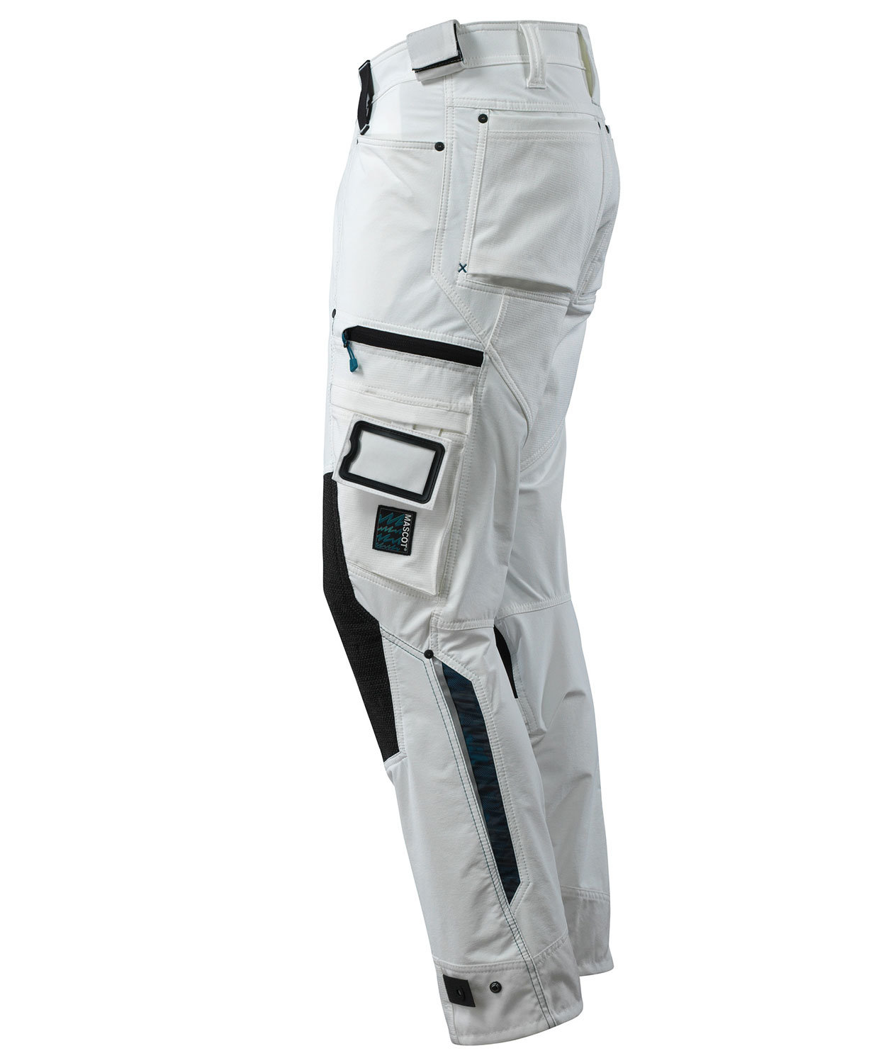 Mascot Advanced work trousers Full stretch, White, large image number 1