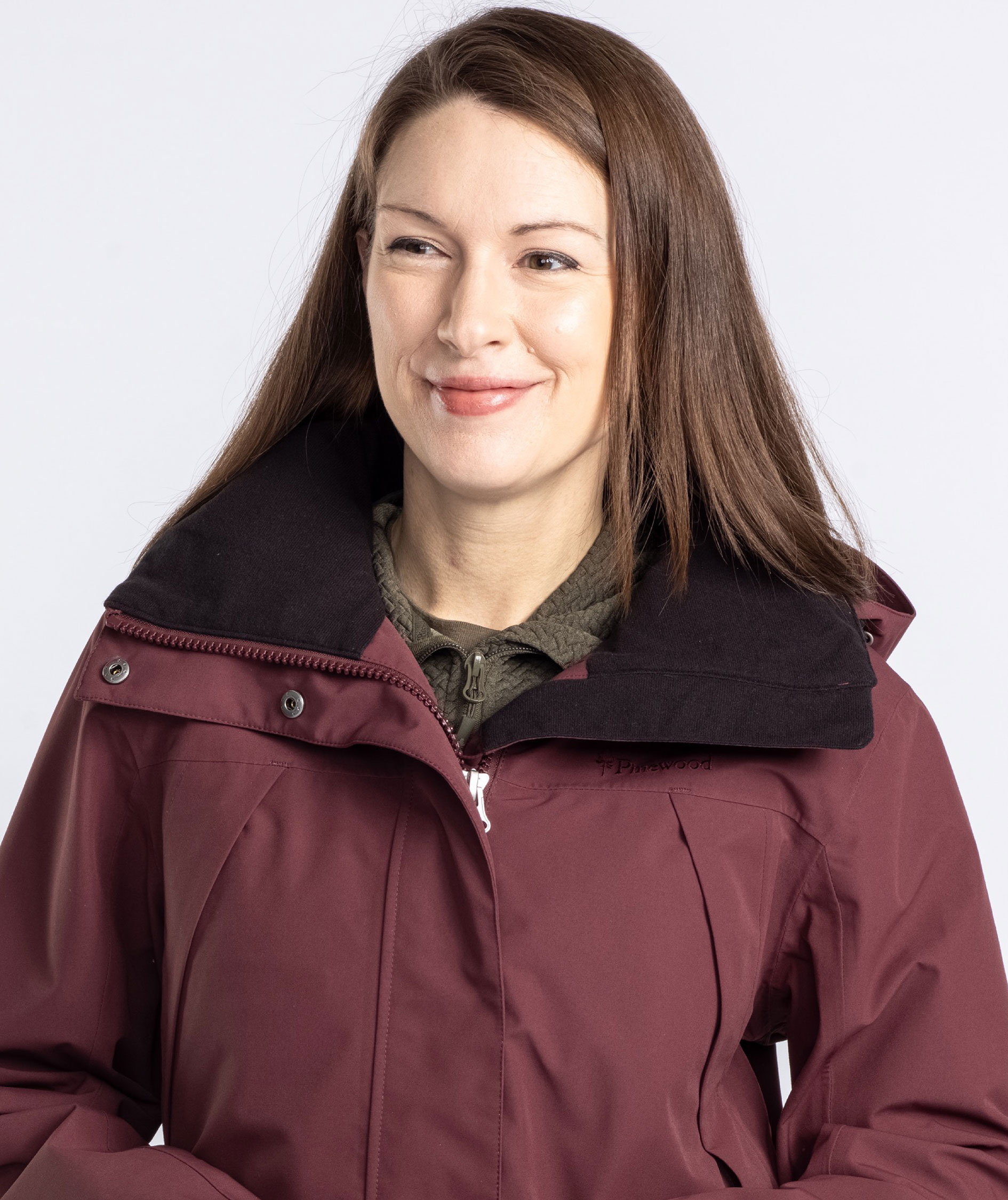 Pinewood dame regnparka, Earth Plum, large image number 6