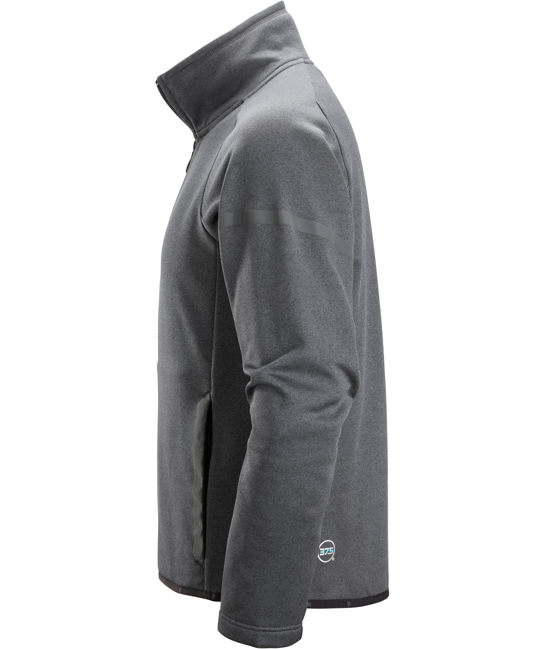 Snickers 37.5&reg; fleecejakke 8051, Steel Grey/Black, large image number 3
