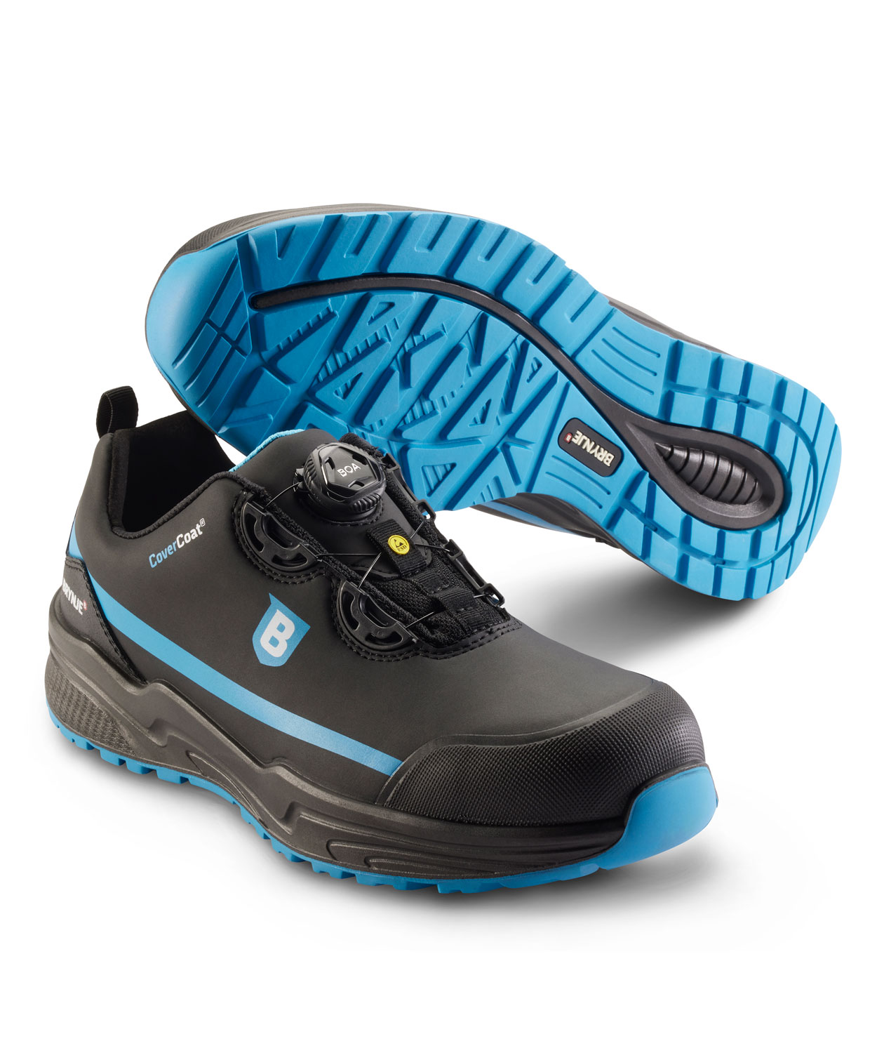 Brynje Blue Drive skyddsskor S3, Svart