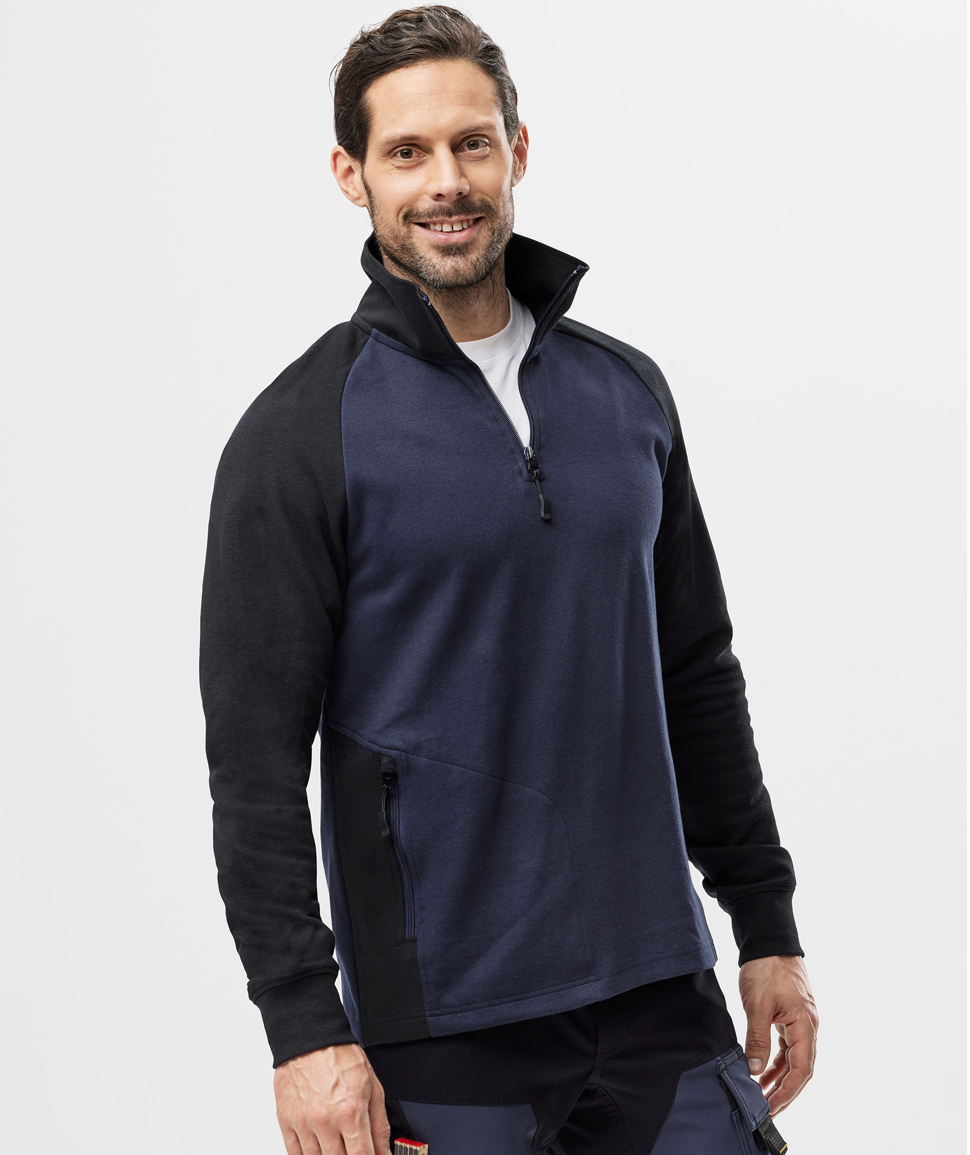 Snickers long-sleeved T-shirt 2841, Navy/black