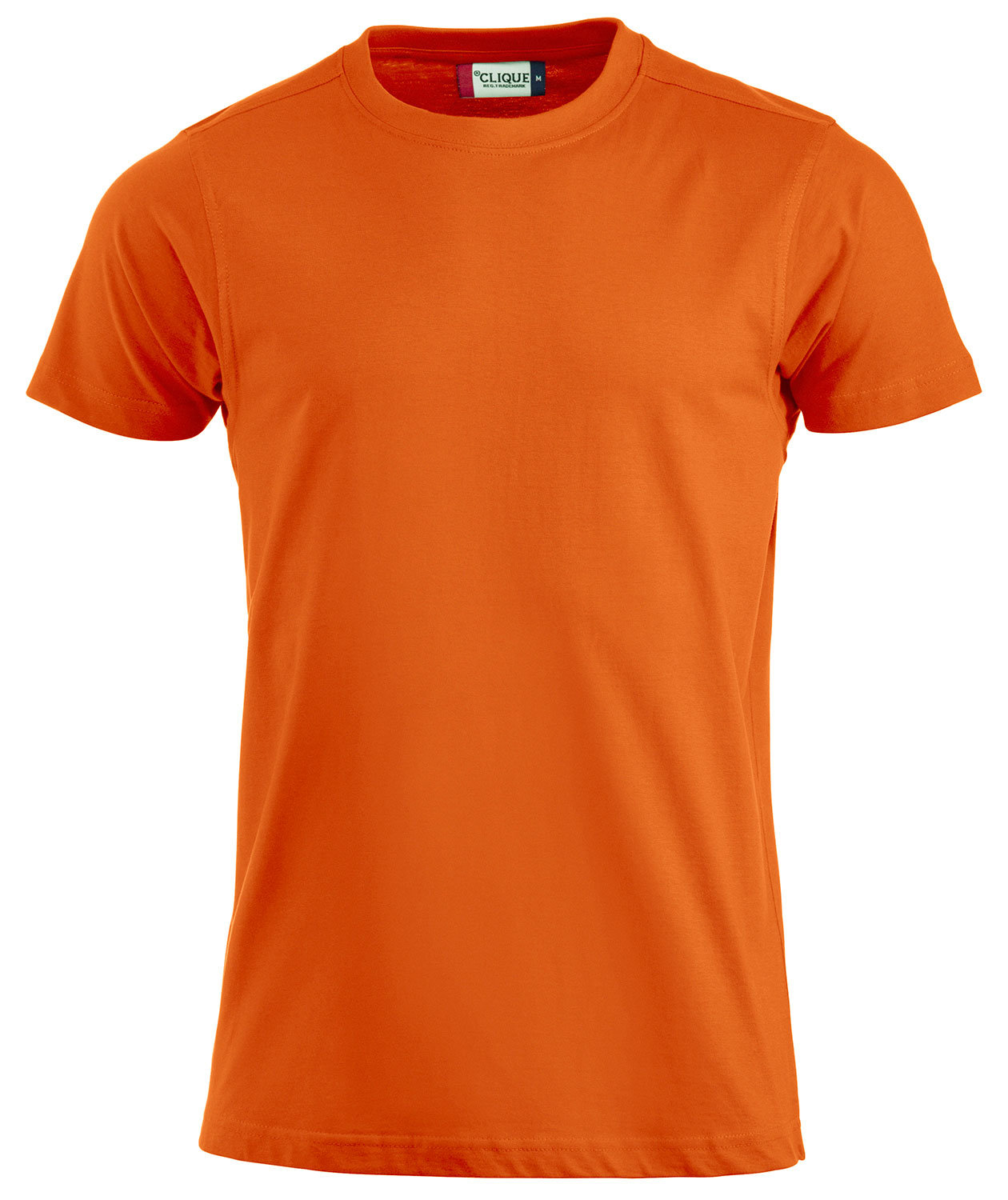 Clique Premium T-Shirt, Orange, Orange, swatch
