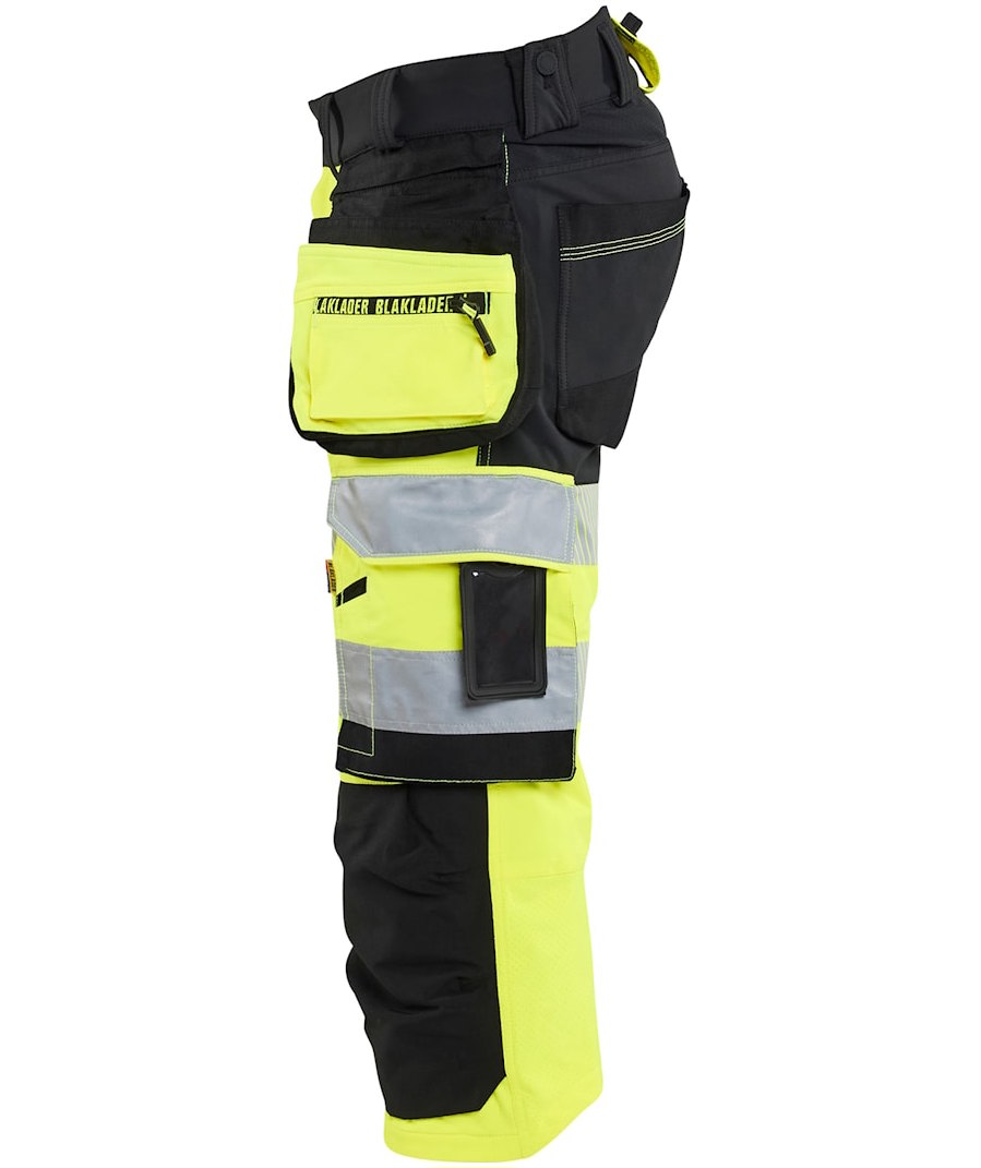 Bl&aring;kl&auml;der craftsman knickers full stretch, Hi-vis Yellow/Black, large image number 3