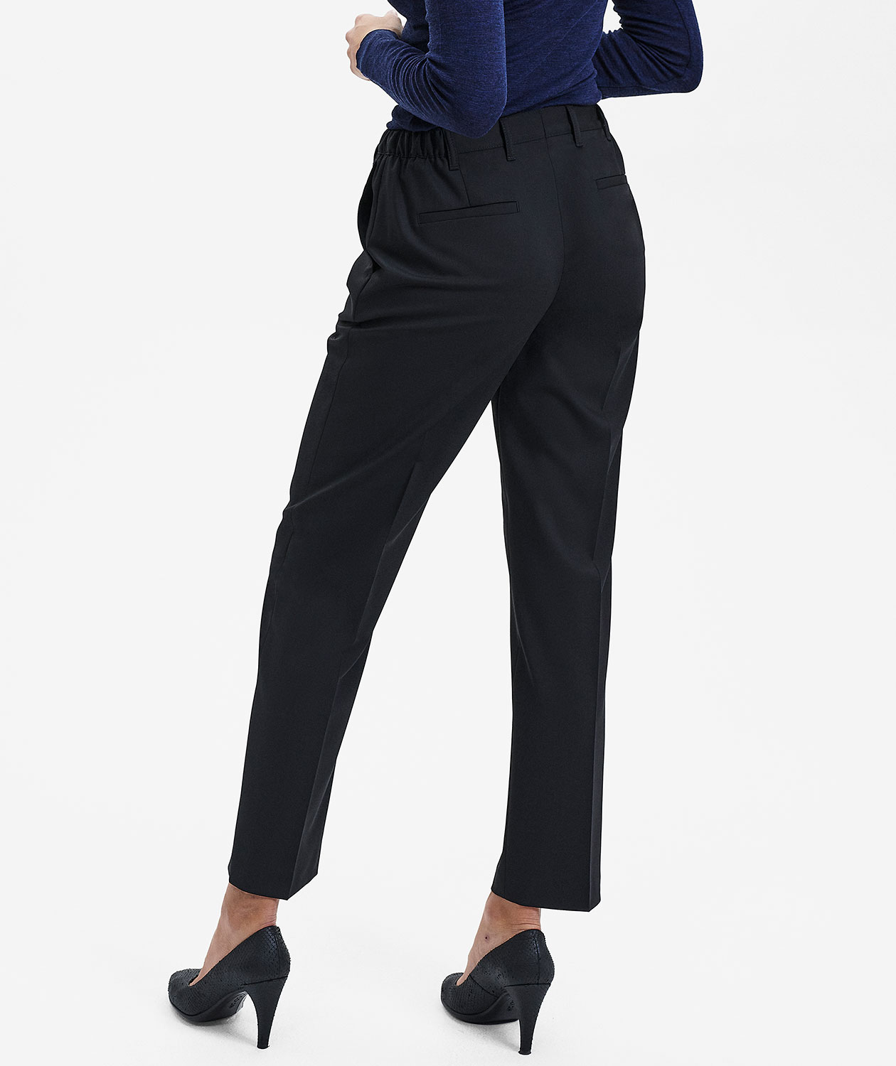 Sunwill Traveller Bistretch Comfort fit damebukse, Svart, large image number 3