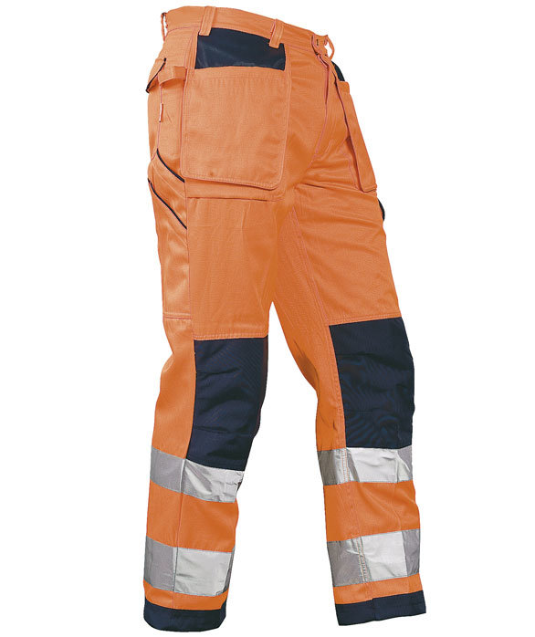 Toni Lee Glitner h&aring;ndv&aelig;rkerbukser, Hi-vis Orange