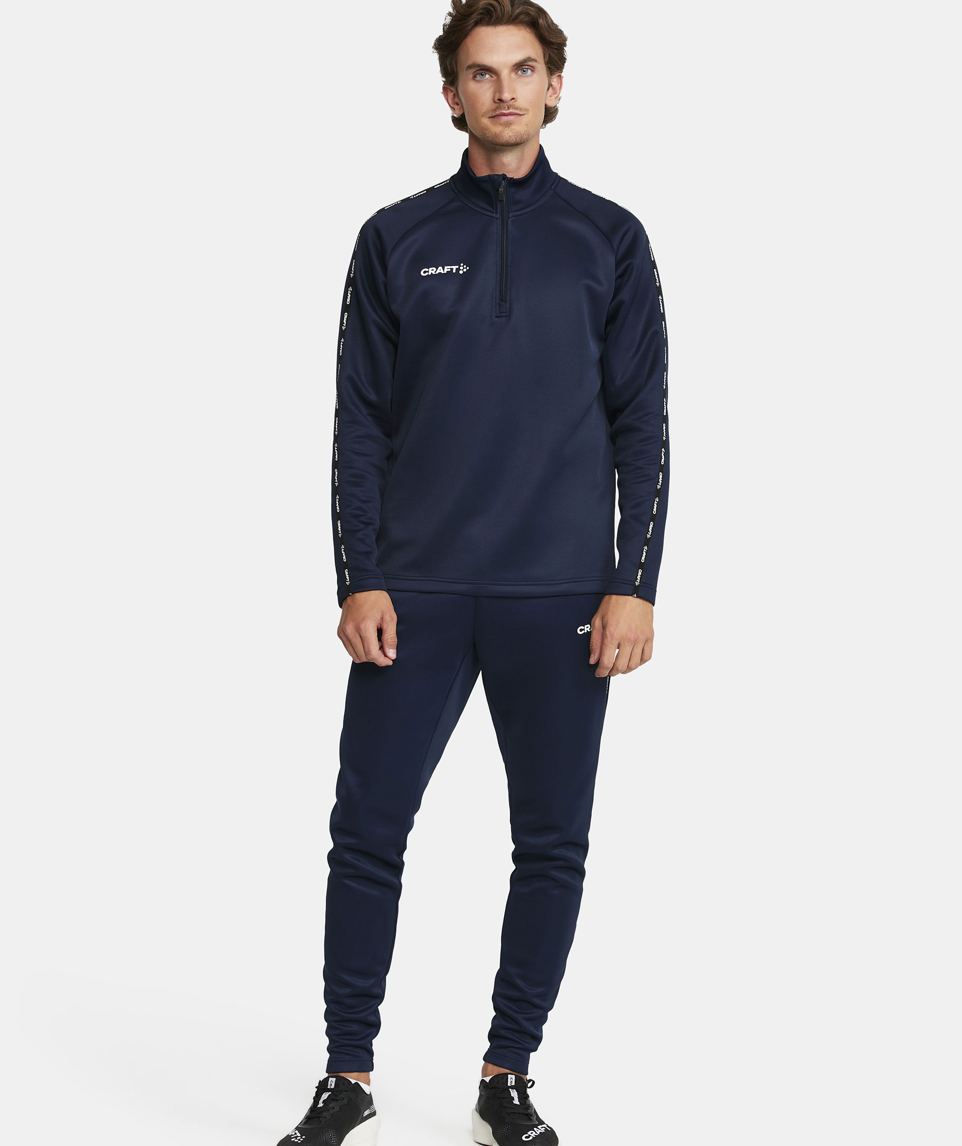 Craft Squad 2.0 halfzip tr&aelig;ningstr&oslash;je, Navy