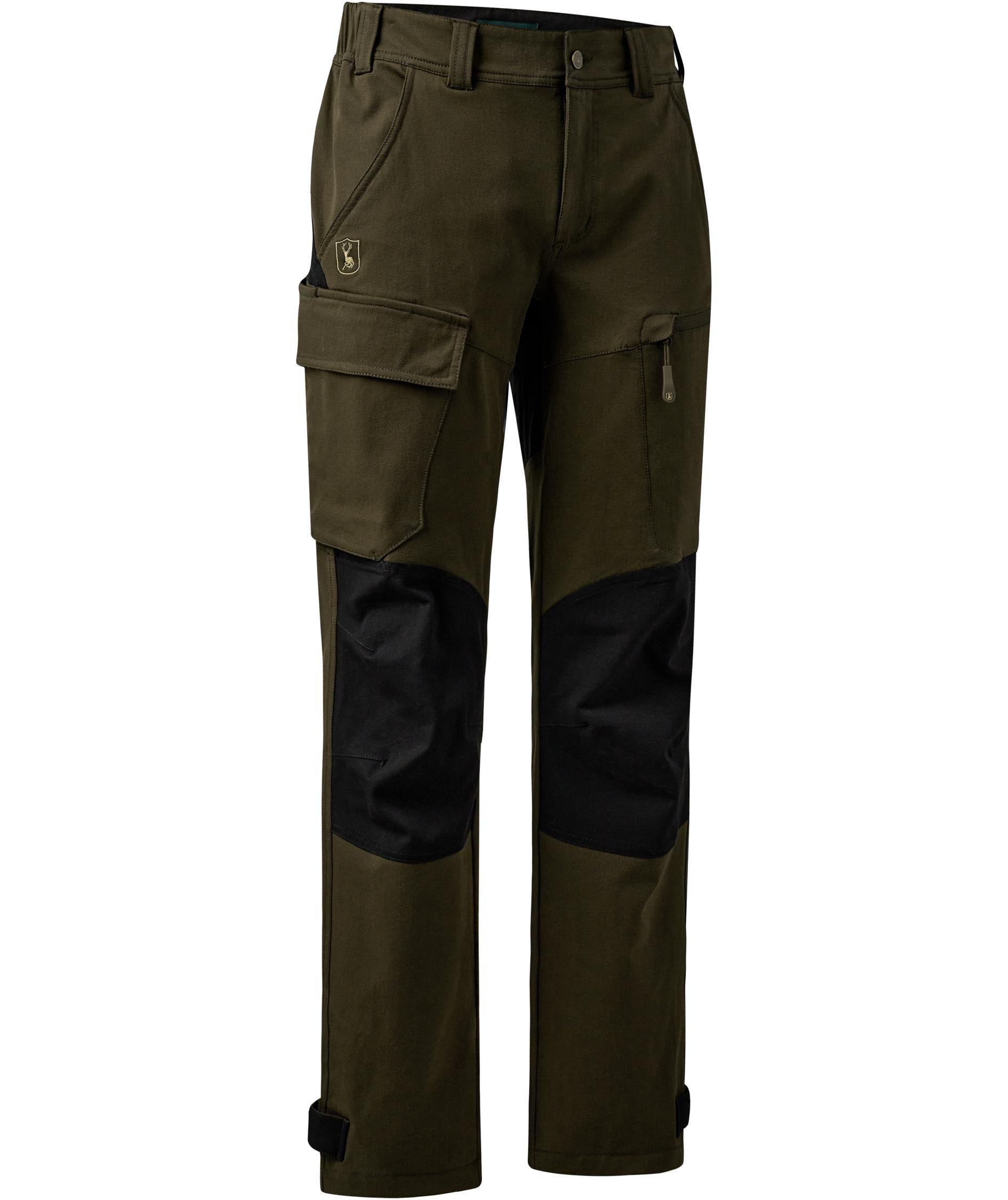 Deerhunter Sarek full stretch bukser, Fallen Leaf/Black, Fallen Leaf/Black, swatch