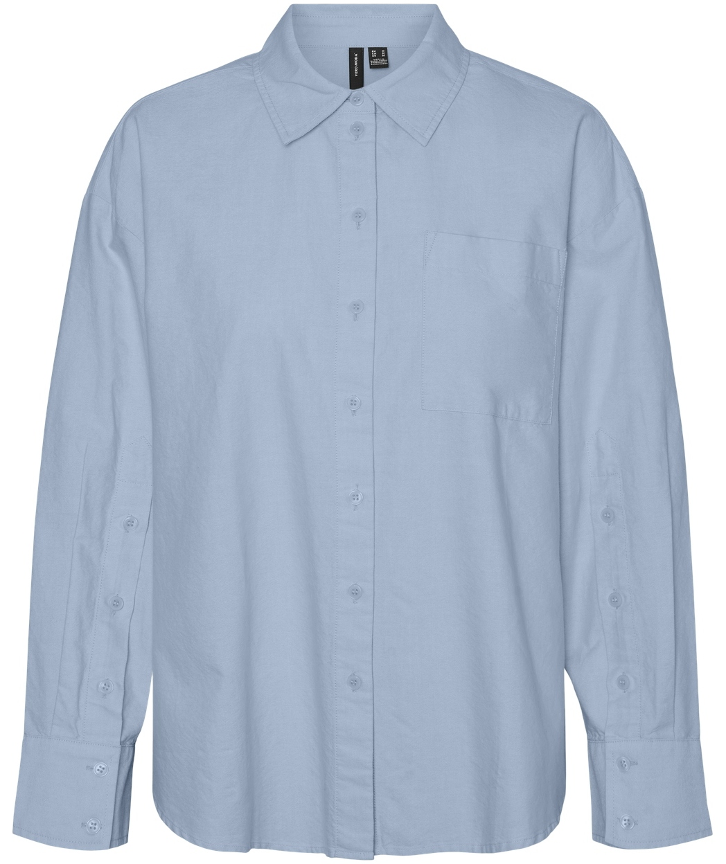 Vero Moda VMNELLIE Oxford skjorta dam, Cashmere Blue