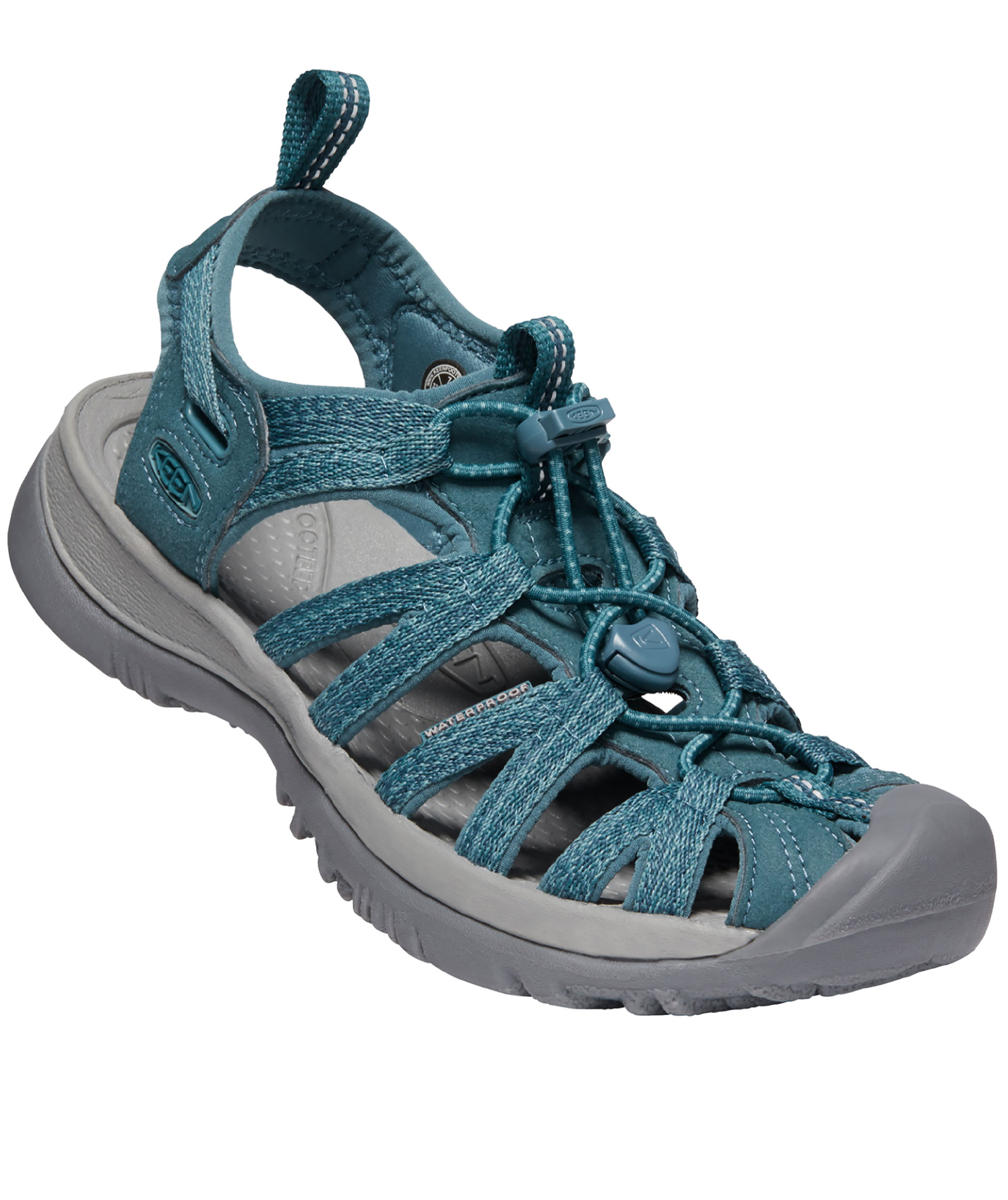 Keen Whisper dame sandaler, Smoke blue, Smoke blue, swatch