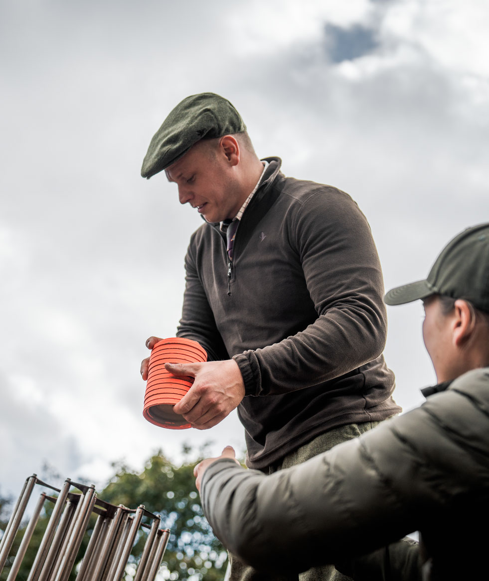 Seeland Benjamin half zip fleecetr&oslash;je, Pine green