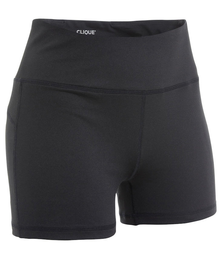 Clique Retail Active dame hotpants, Sort