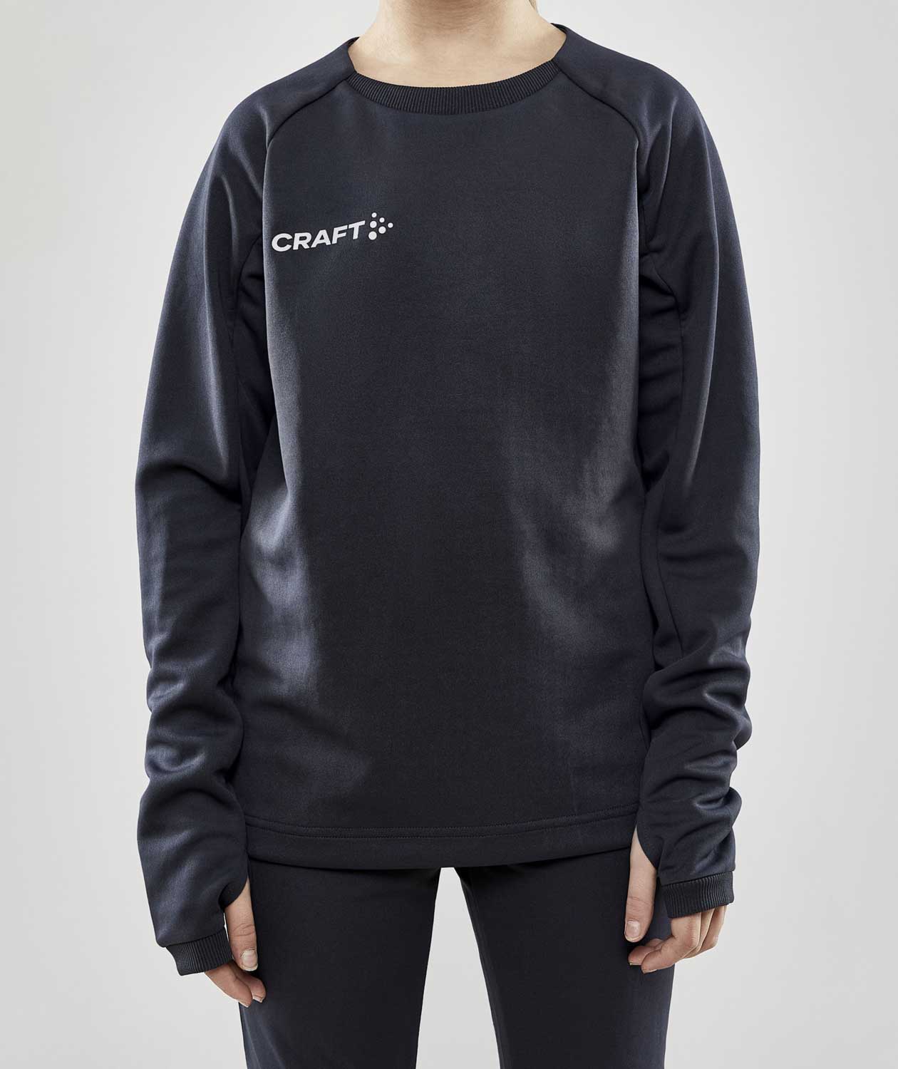 Craft Evolve sweatshirt till barn, Asphalt, large image number 1