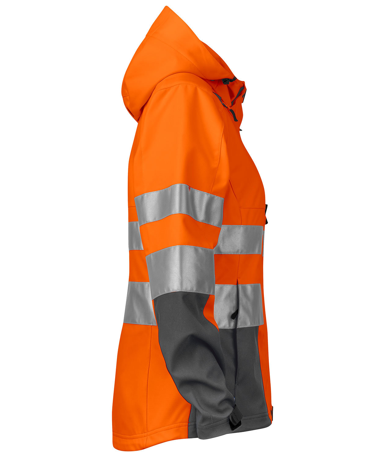 ProJob Damen Shelljacke 6423, Orange/Grau, large image number 3