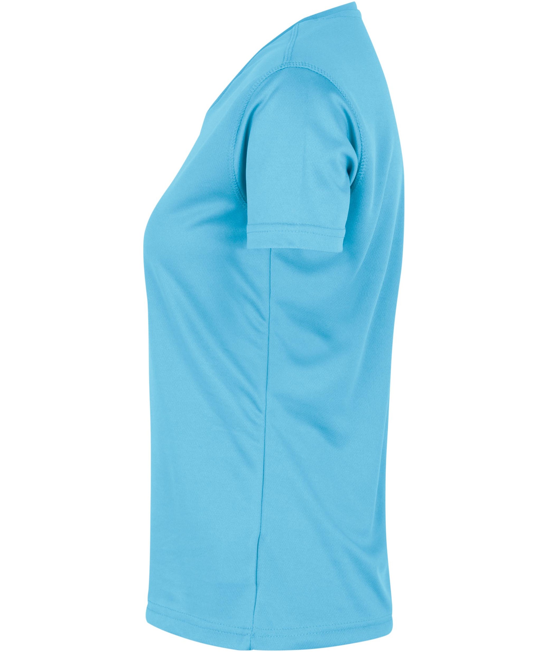 ID Yes Active Damen T-Shirt, Cyan, large image number 3