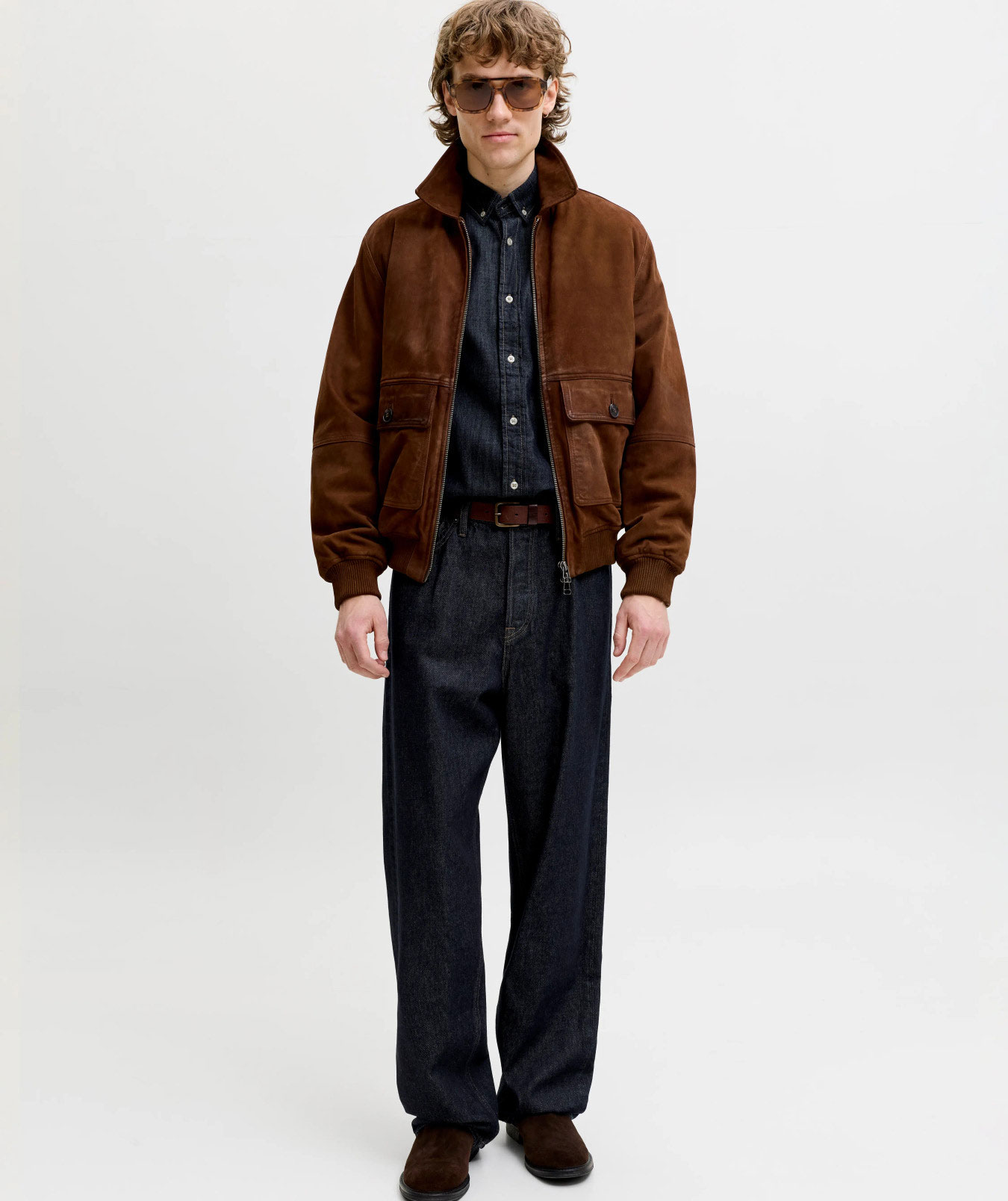 Jack & Jones JJEBROOK JJOXFORD AKM 990 skjorte, Blue Denim Raw, large image number 6