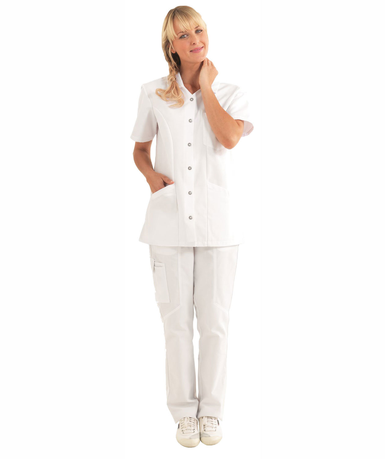Kentaur short-sleeved women's functional shirt, White, large image number 1