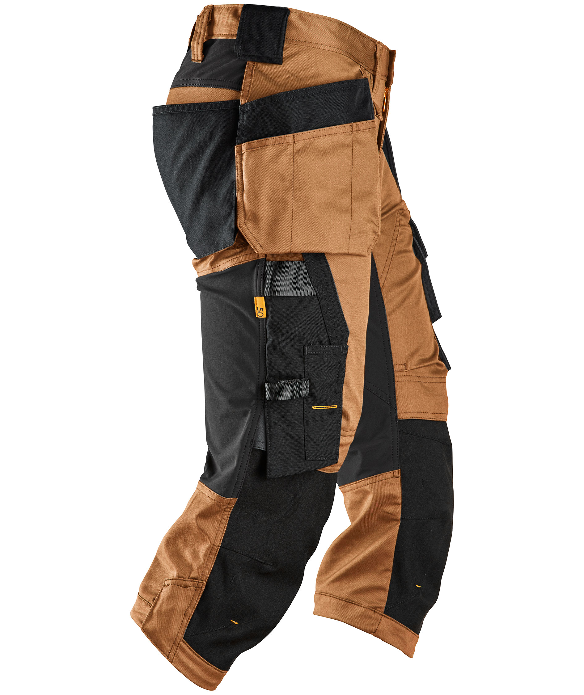 Snickers AllroundWork h&aring;ndverkerknickers 6142, Brun, large image number 2