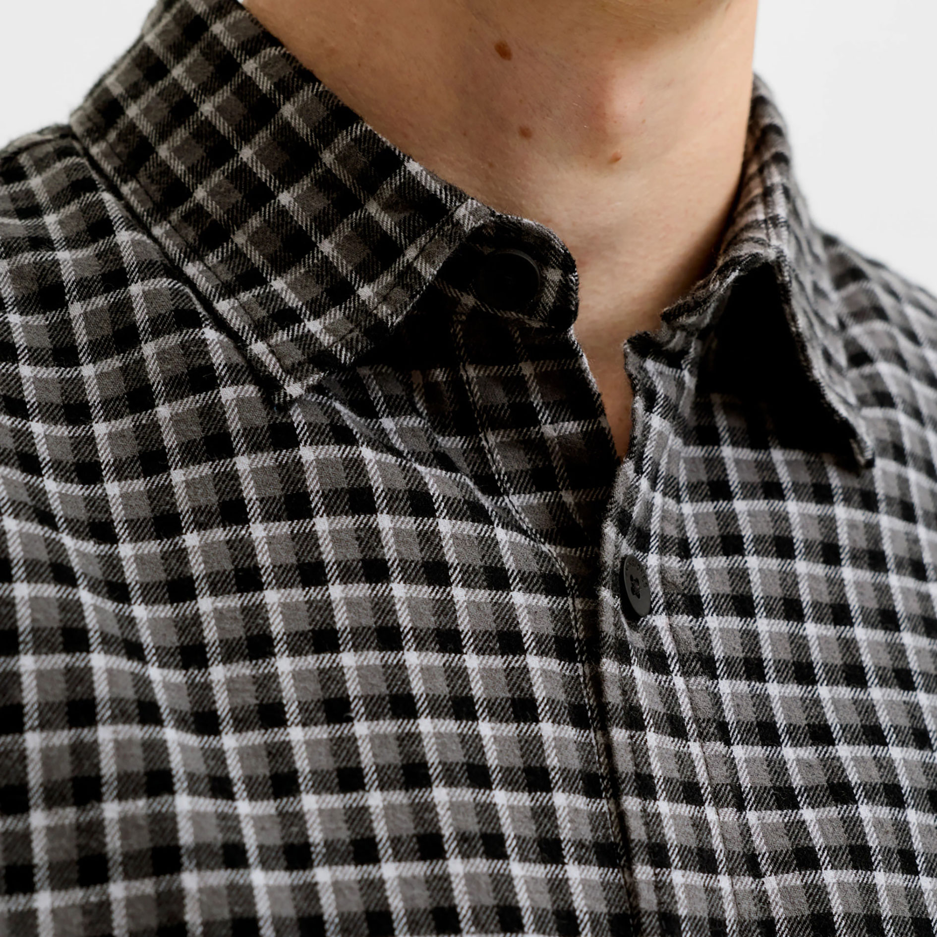Jack & Jones JJCARTER CHECK Hemd, Black, large image number 4
