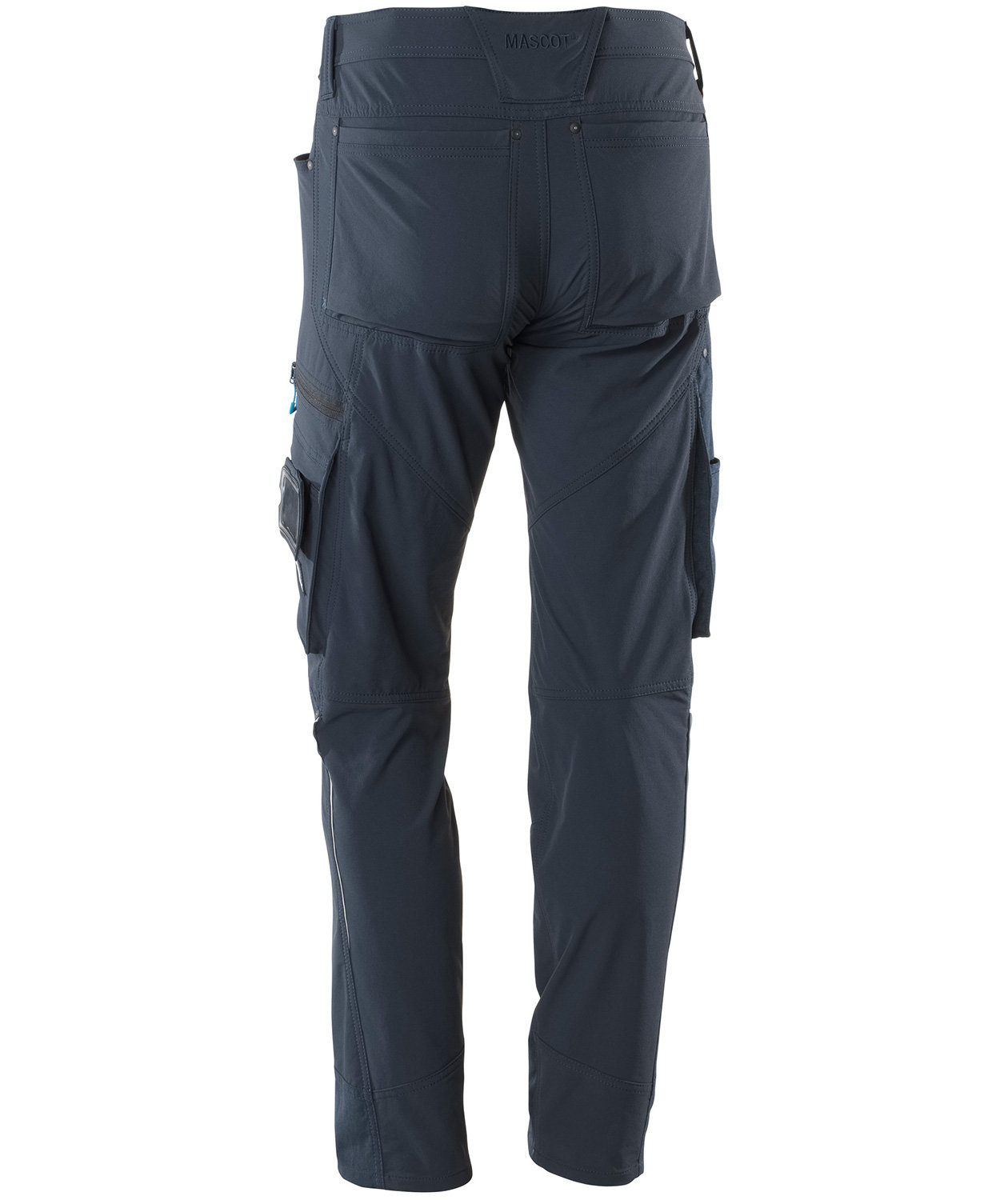 Mascot Advanced servicebyxa full stretch, M&ouml;rk Marin, large image number 2