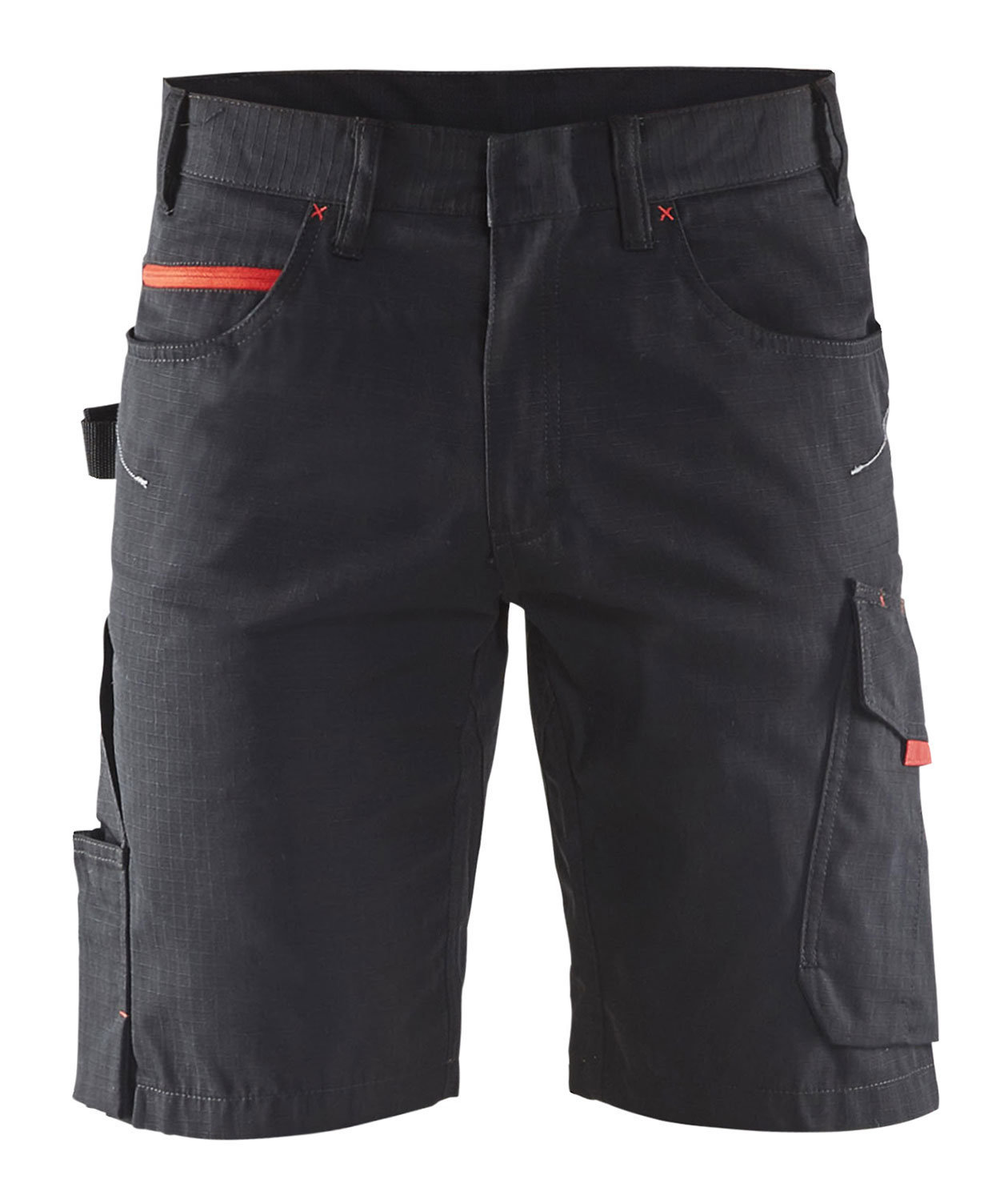 Bl&aring;kl&auml;der Unite arbejdsshorts, Sort/R&oslash;d, Sort/R&oslash;d, swatch