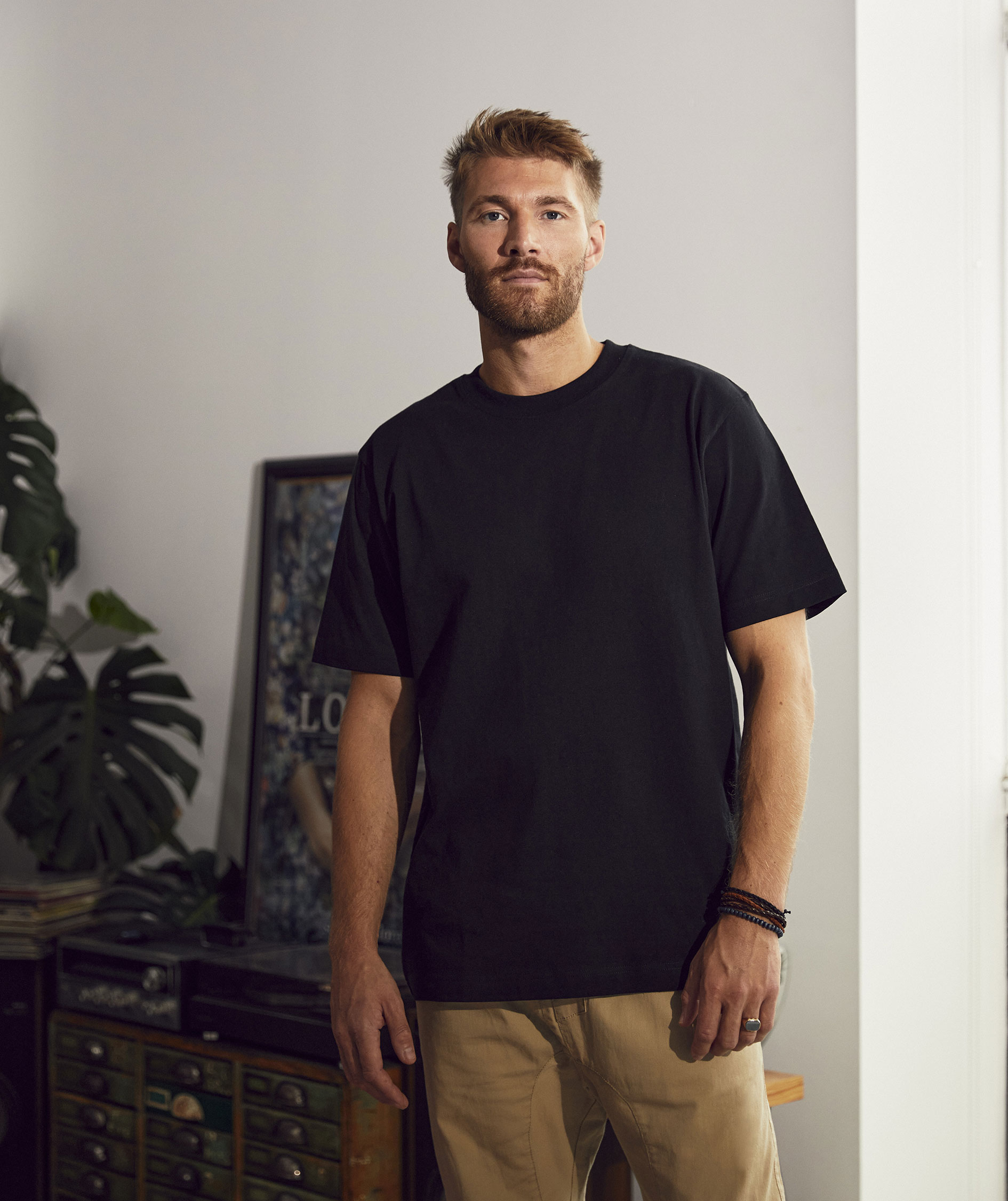 Clique Over-T T-shirt, Black, large image number 5