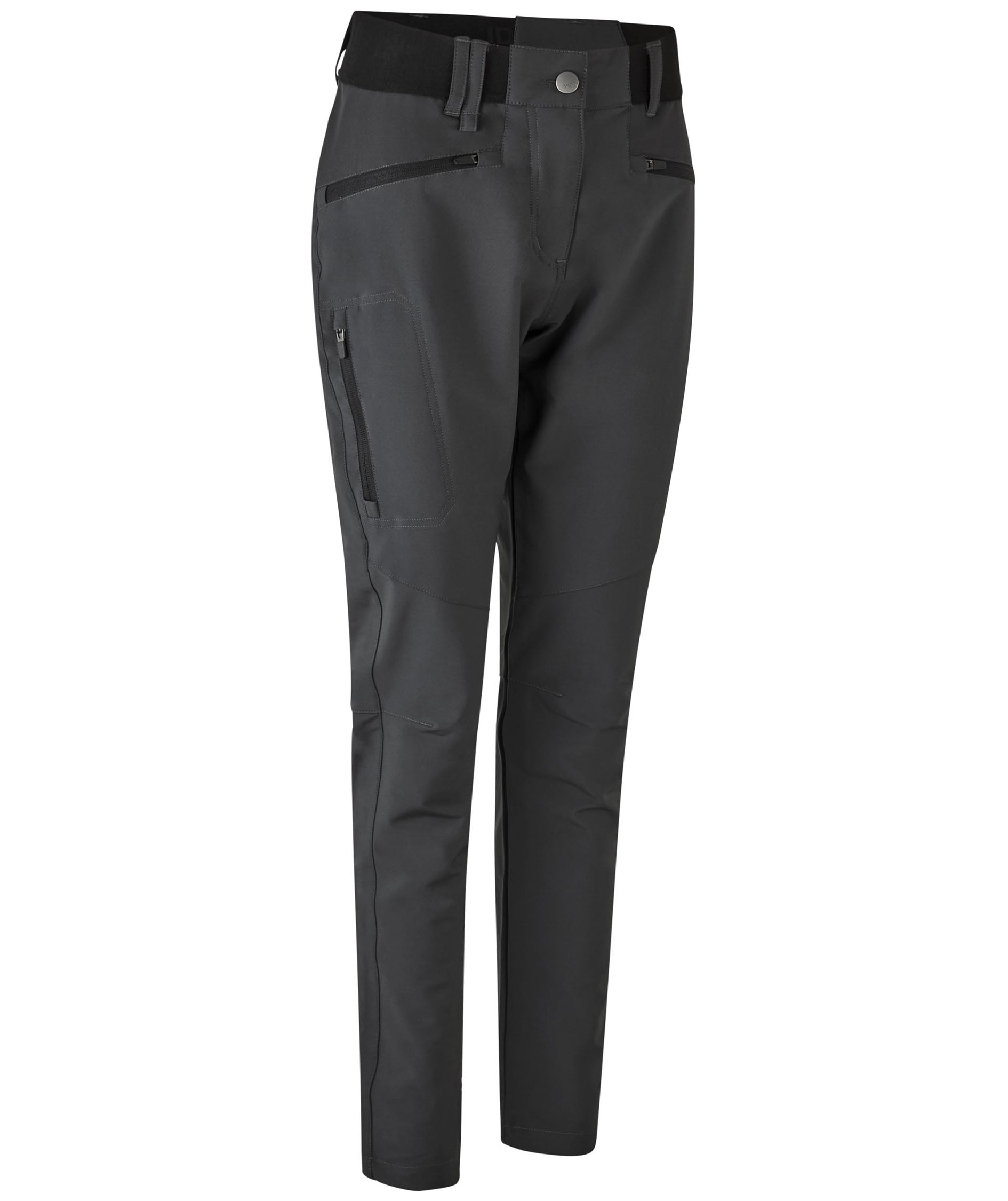 ID&nbsp;CORE women's stretch bukser, Charcoal, large image number 2