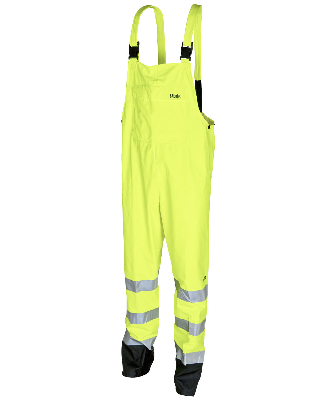 L.Brador regnh&auml;ngselbyxa 940, Varsel Gul, large image number 0