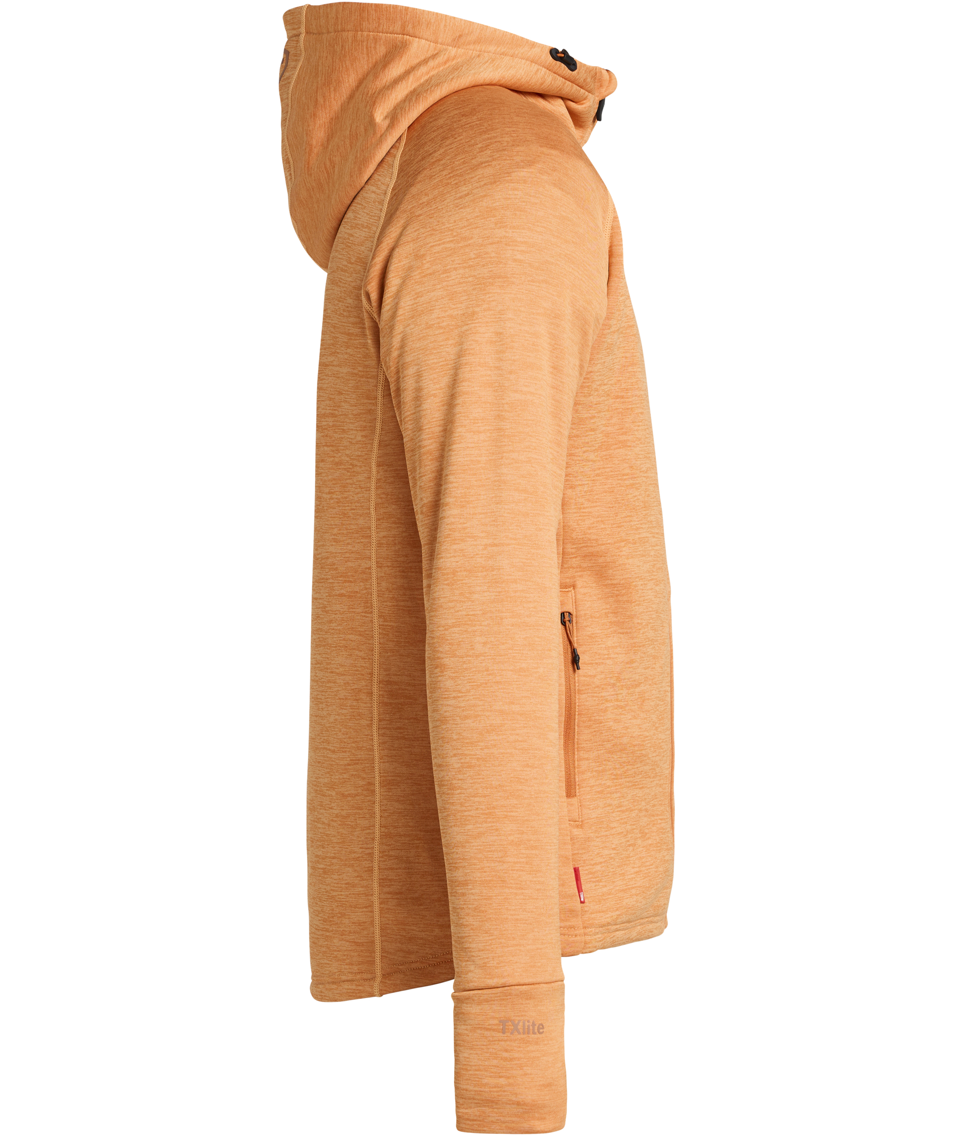 Tenson TXlite hoodie with full zipper, Dark Orange, large image number 4