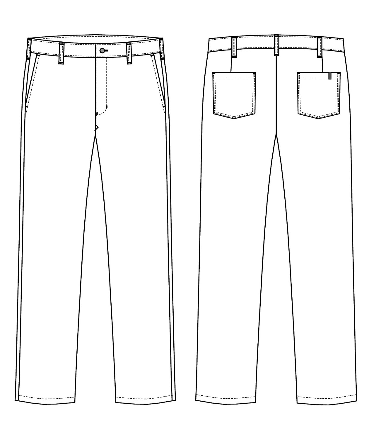 Kentaur chino byxa benl&auml;ng 86 cm, Svart, large image number 5