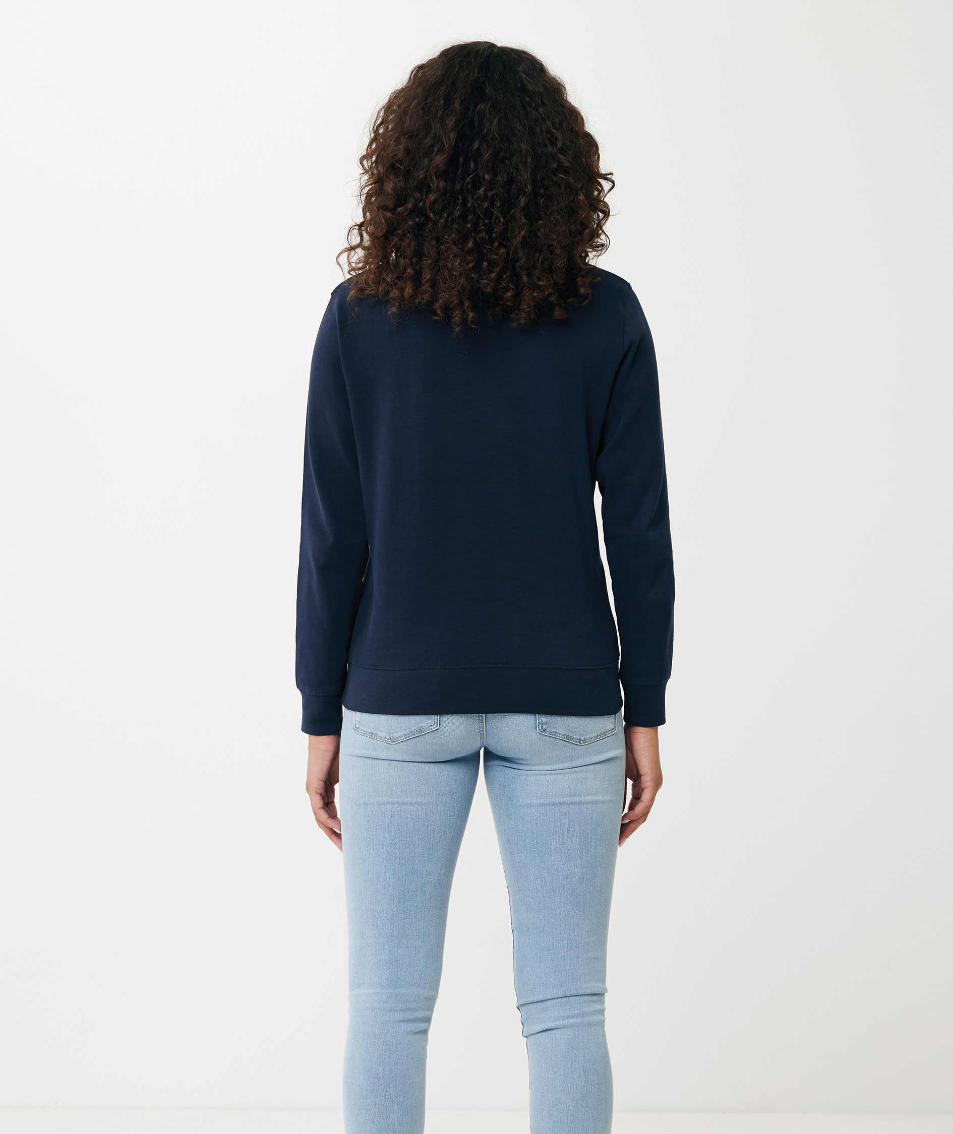 Iqoniq Etosha sweatshirt, Marinebl&aring;, large image number 8