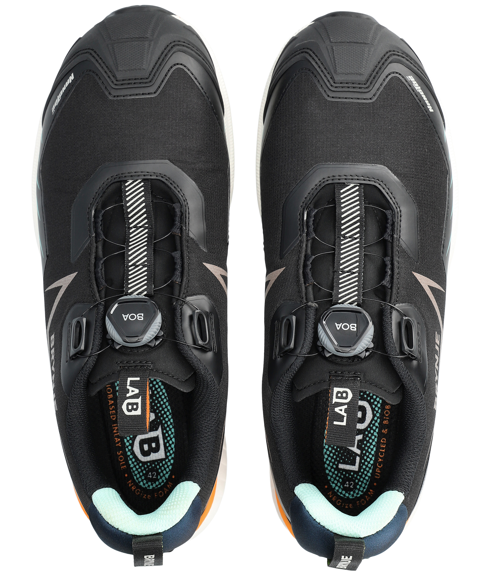 Brynje LAB Textile BOA safety shoes S3S, Black, large image number 3