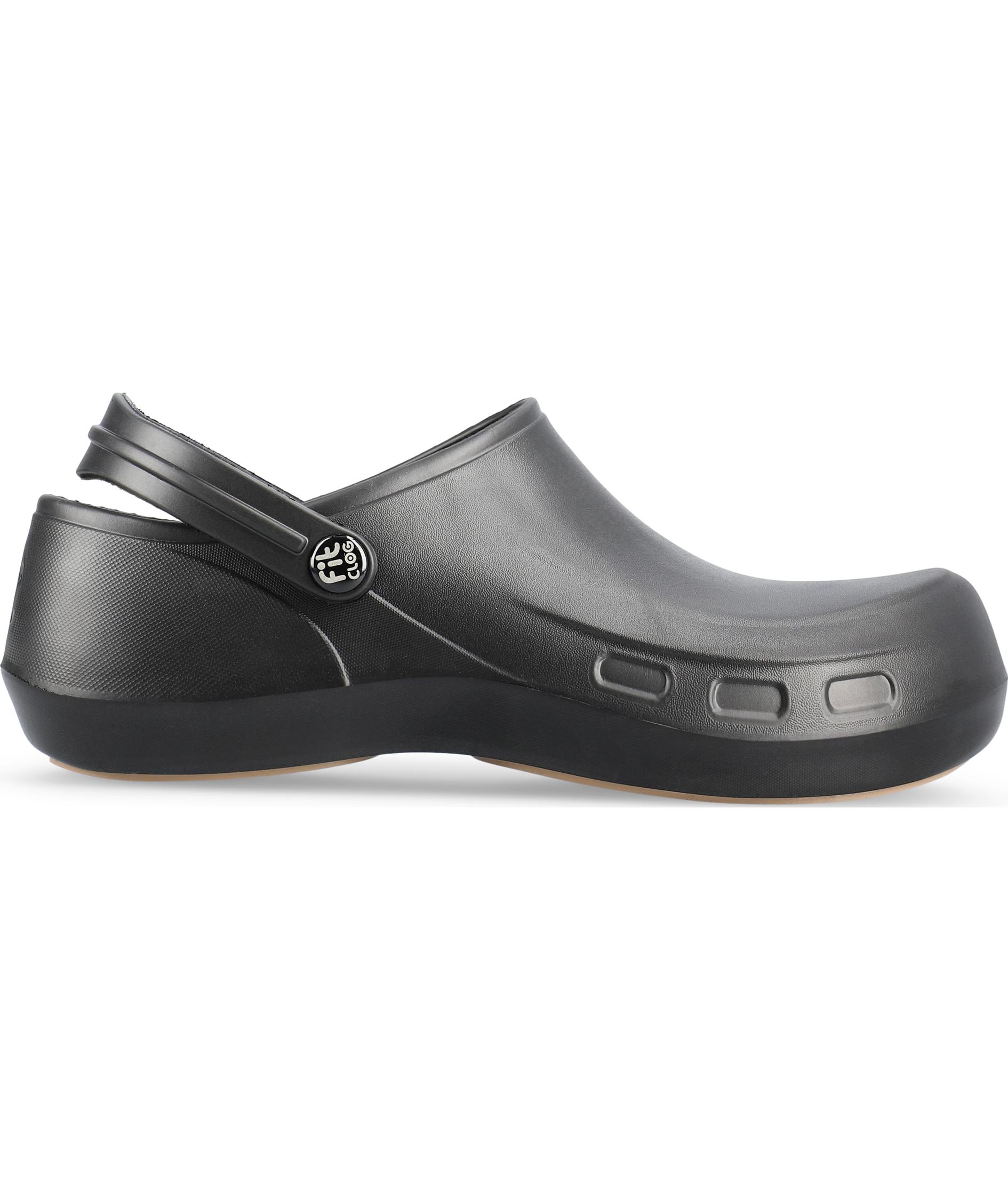 Sika FitClog Power med h&auml;lrem OB, Svart