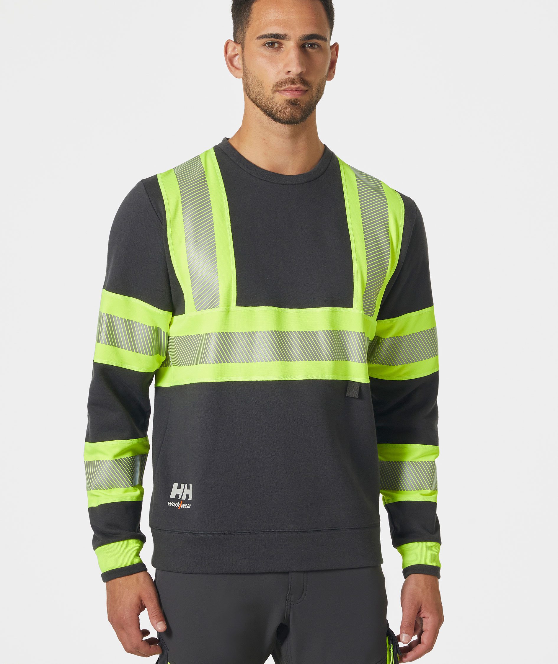 Helly Hansen ICU tr&oslash;je, Hi-vis gul/charcoal