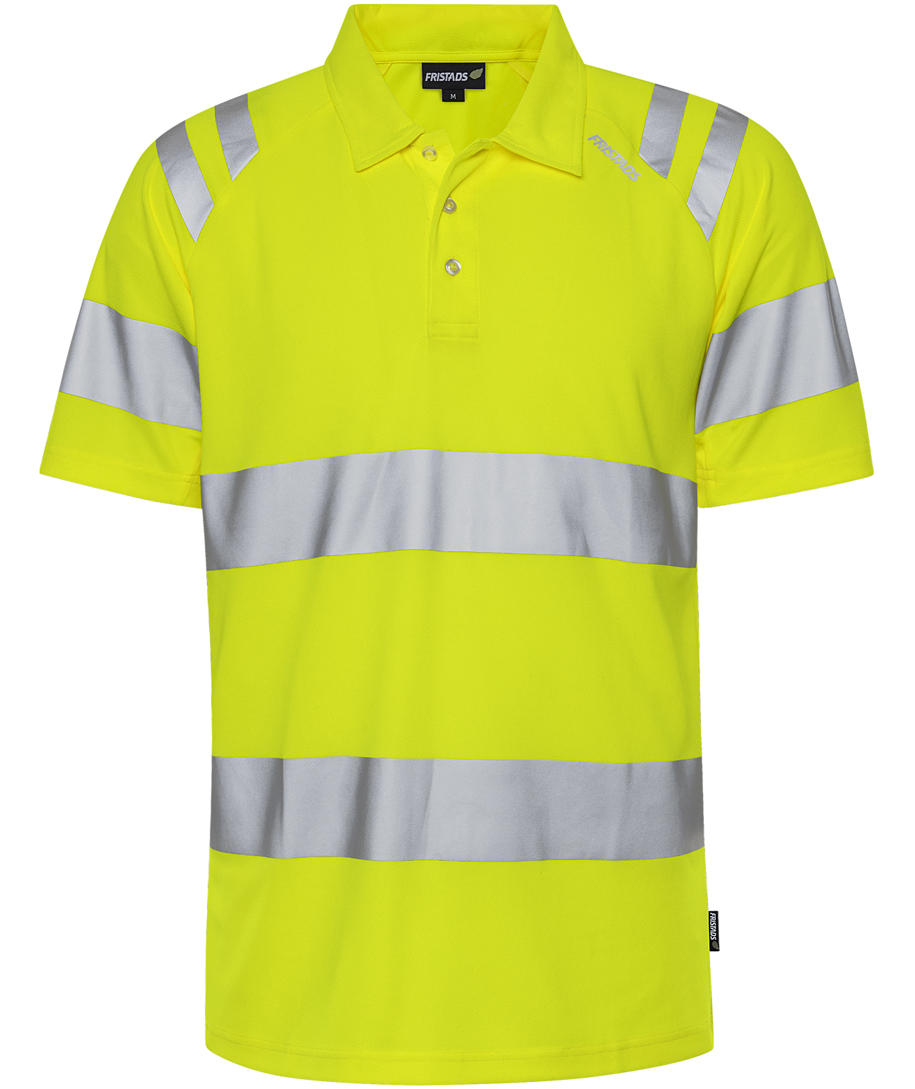 Fristads polo T-shirt 7861 GPST, Hi-Vis&nbsp;Gul, large image number 0