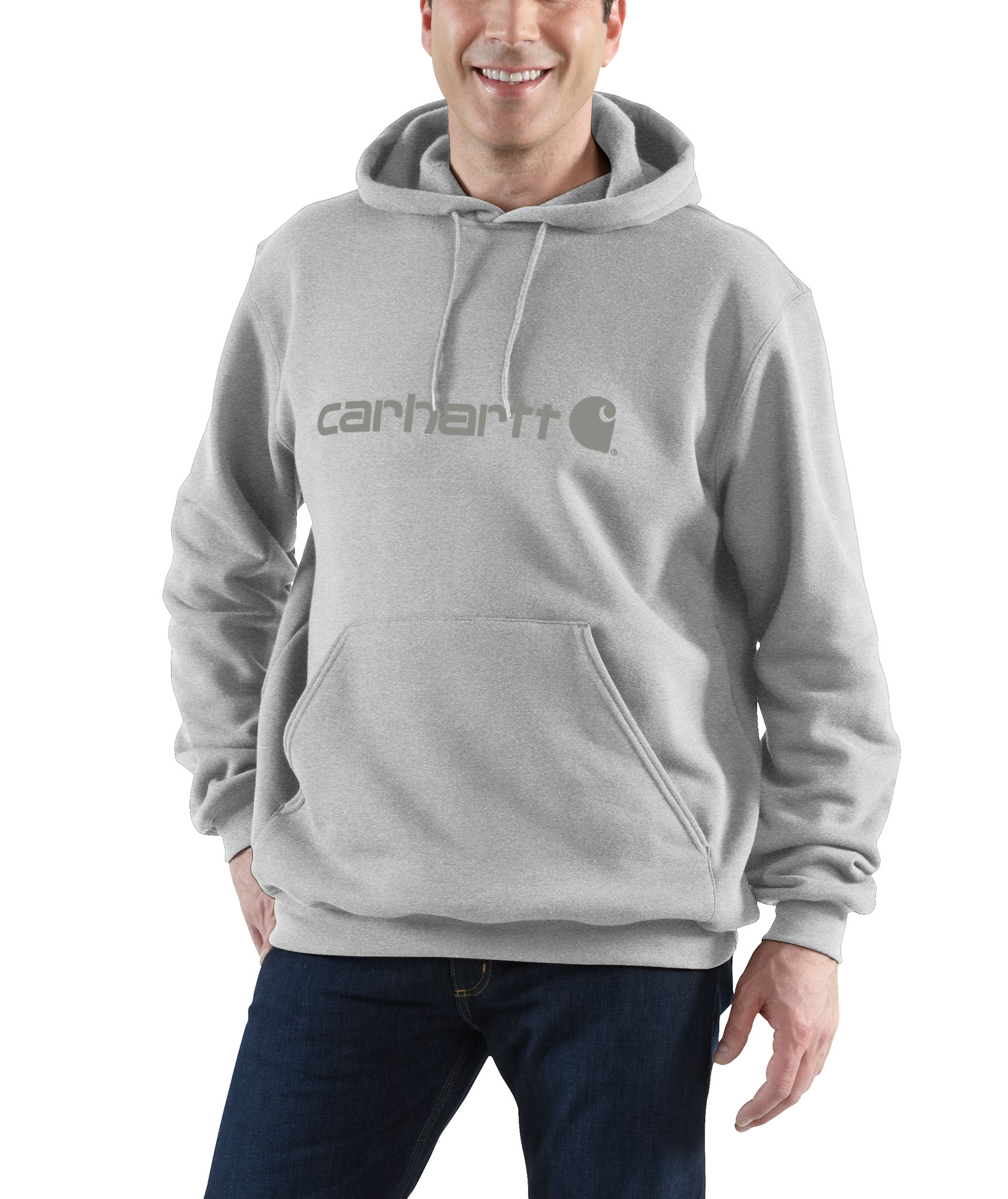 Carhartt Marquette Logo h&aelig;ttetr&oslash;je Midweight, 07051, large image number 1