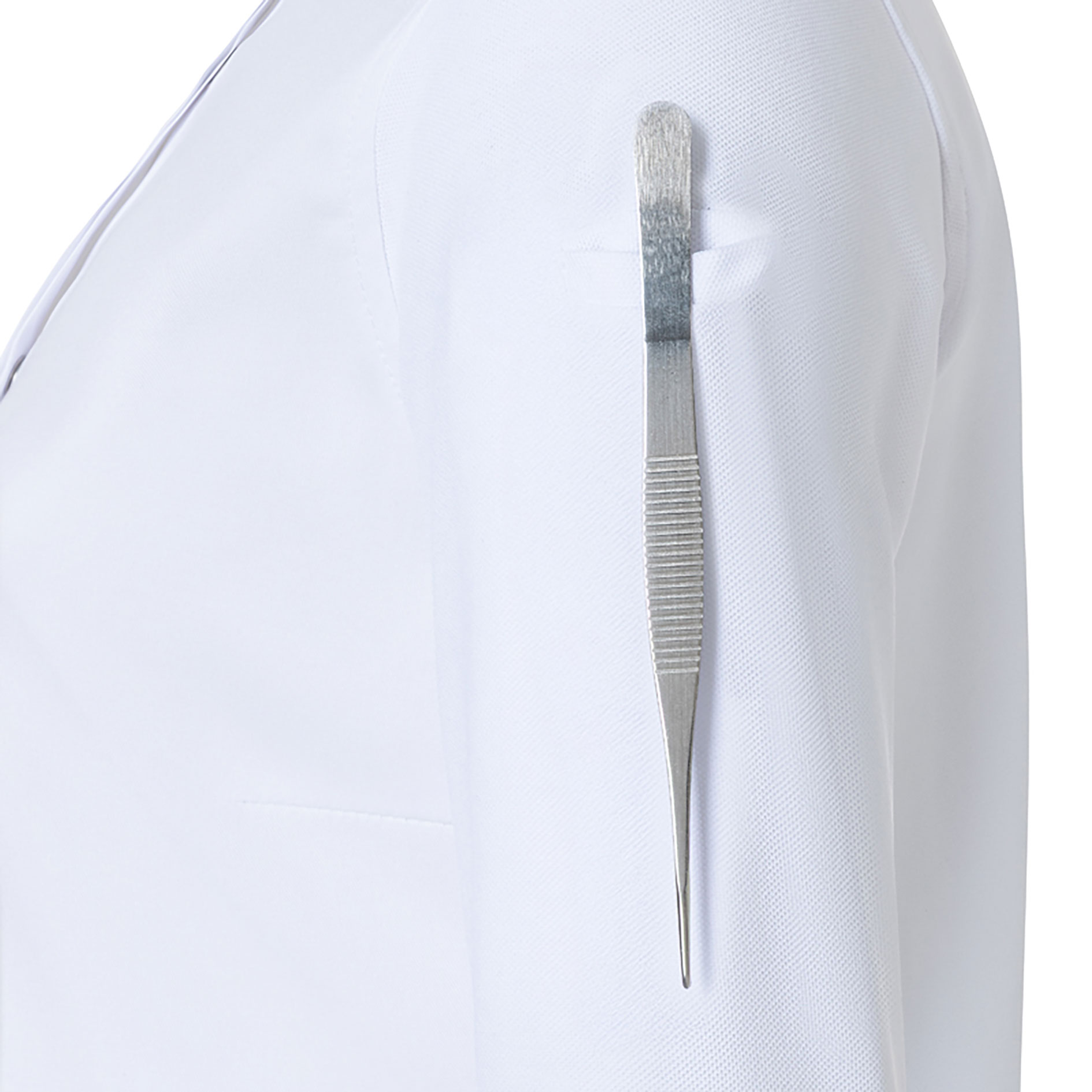 Karlowsky DIAMOND CUT&reg; Avantgarde dame kokkejakke, White , large image number 6