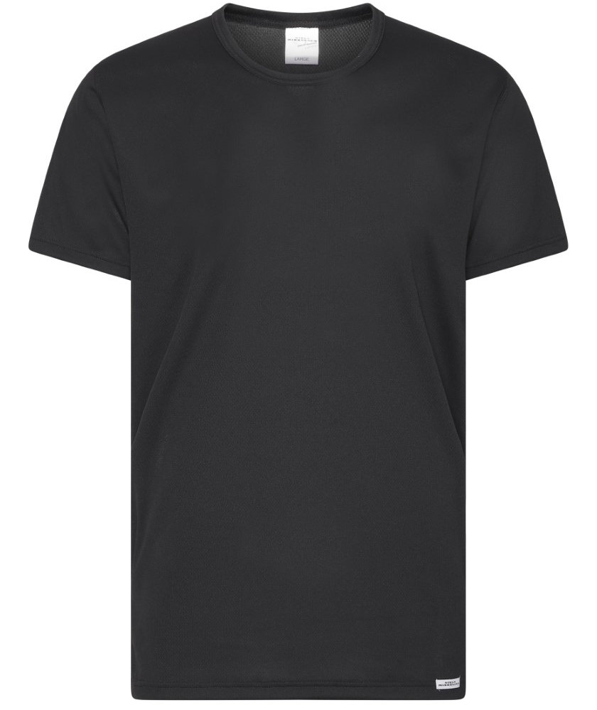 Niels Mikkelsen the Danish military running t-shirt, Black
