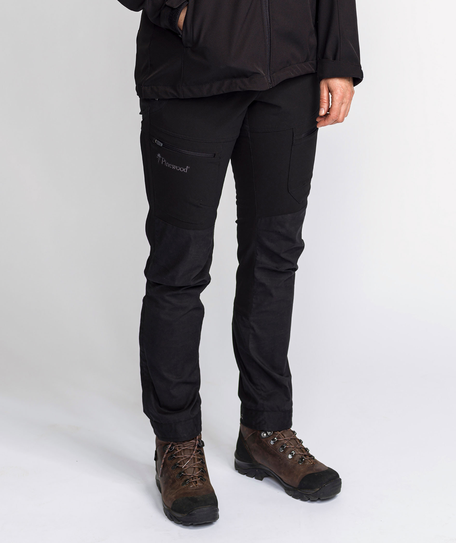 Pinewood Finnveden Hybrid damebukser, Sort, large image number 3