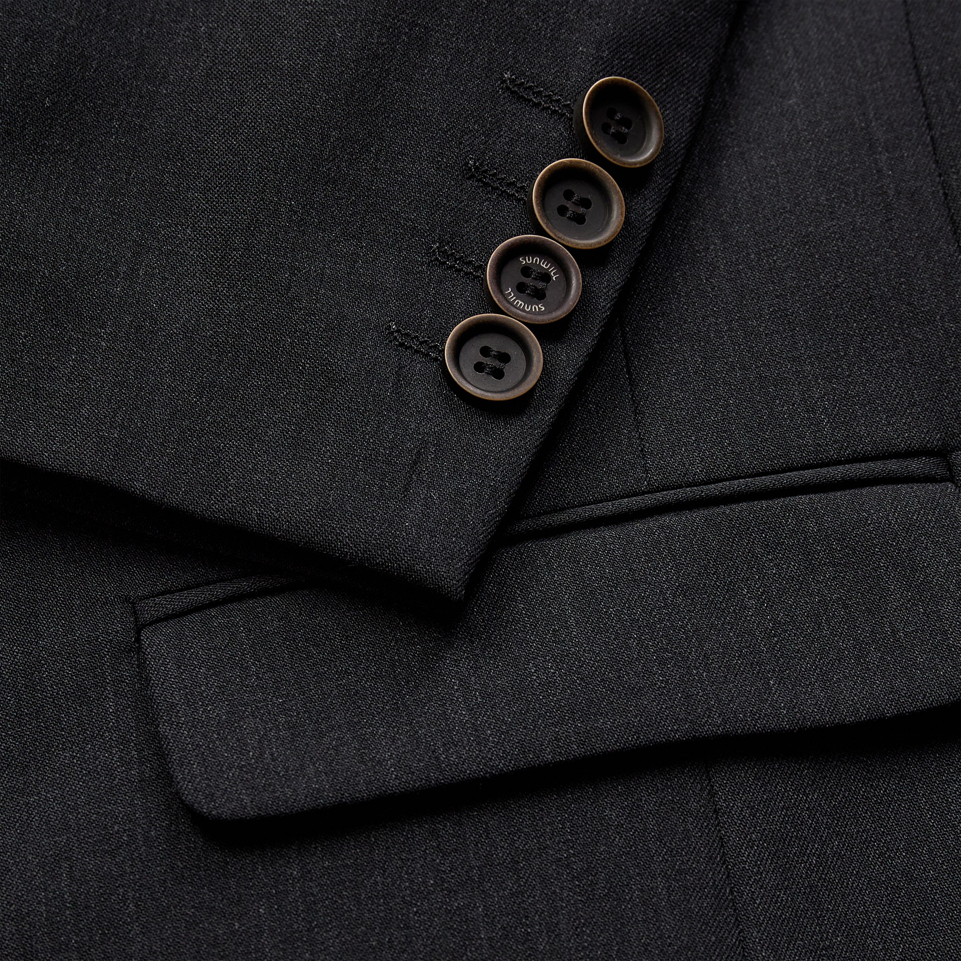 Sunwill Traveller Modern fit dame dressjakke med ull, Charcoal, large image number 5